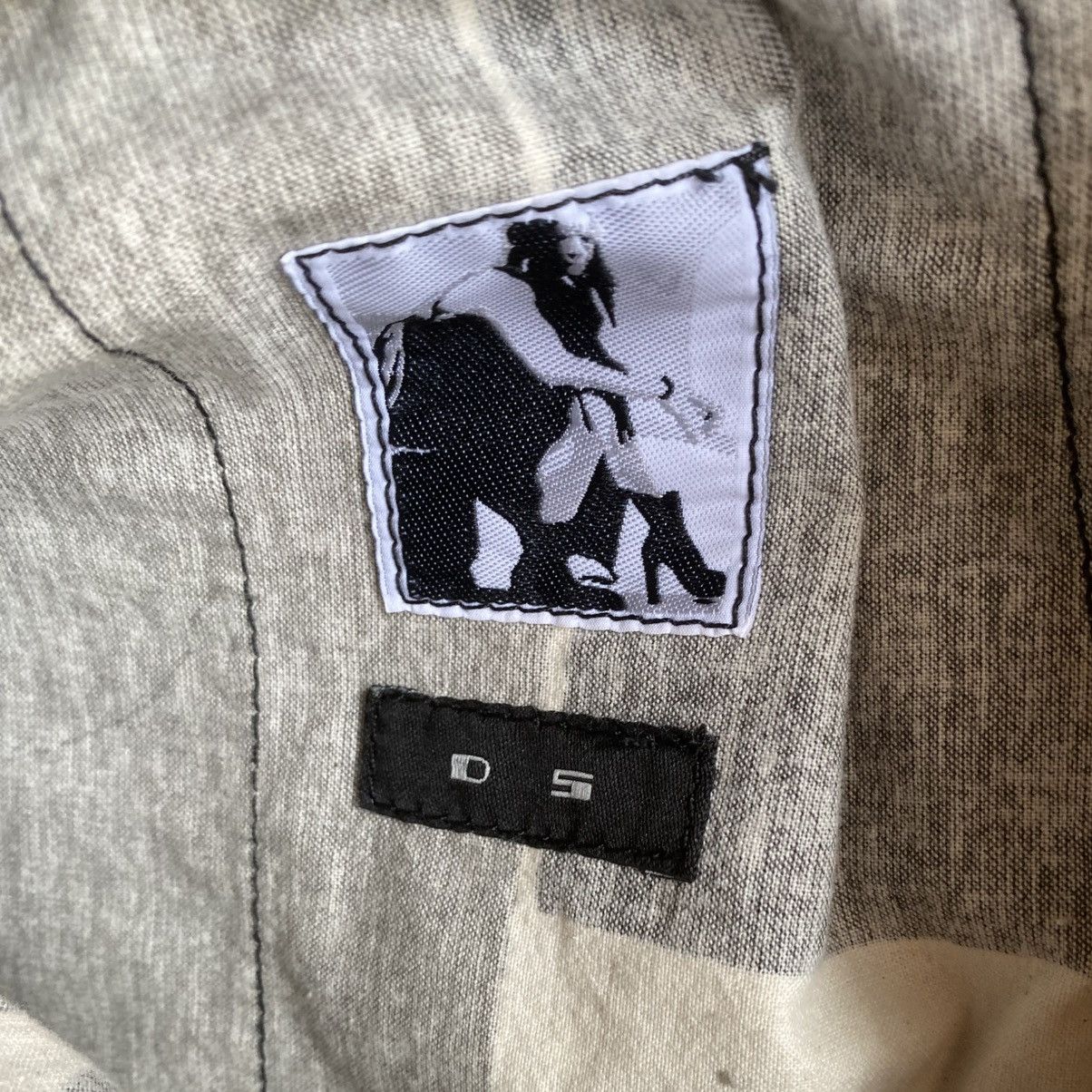 Rick Owens SS13 Geometric Camo Drop Crotch Shorts Size US 32 / EU 48 - 5 Thumbnail