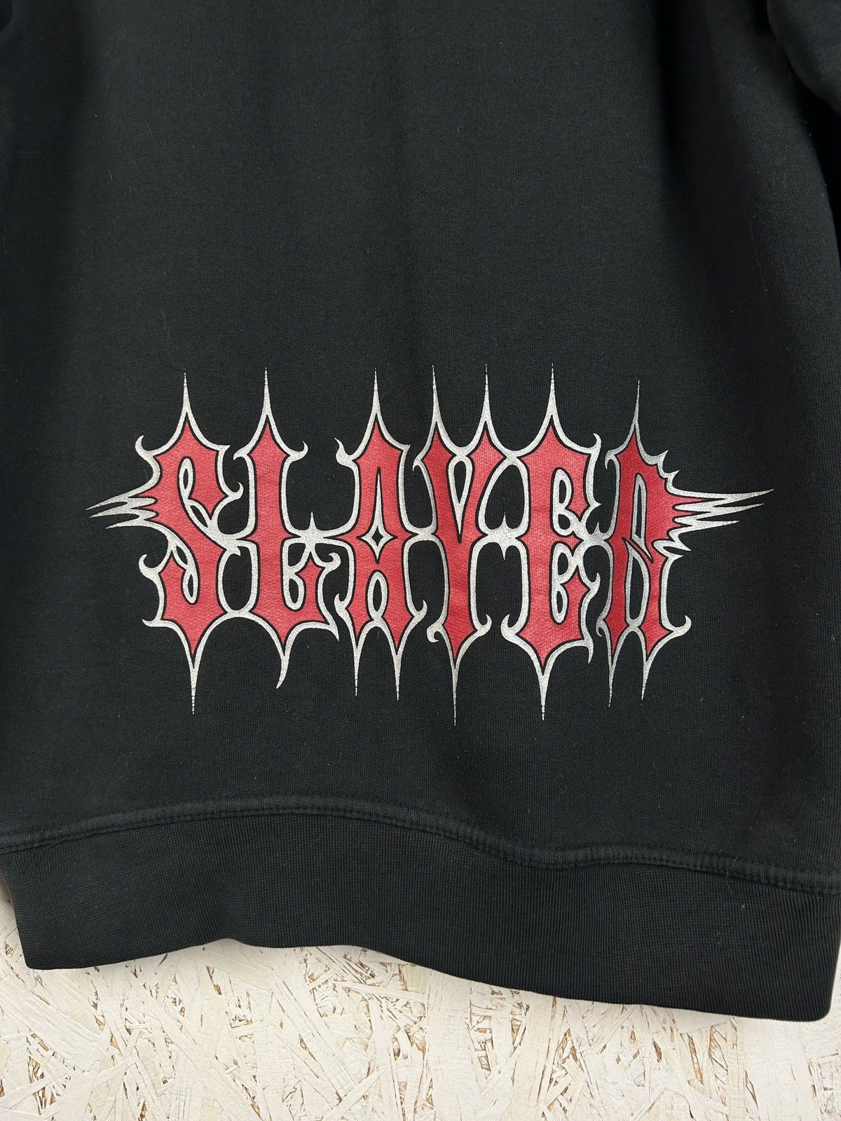 Band Tees 00s Vintage Slayer 2003 Thrash Metal Promodoro Hoodie M Size US M / EU 48-50 / 2 - 7 Thumbnail