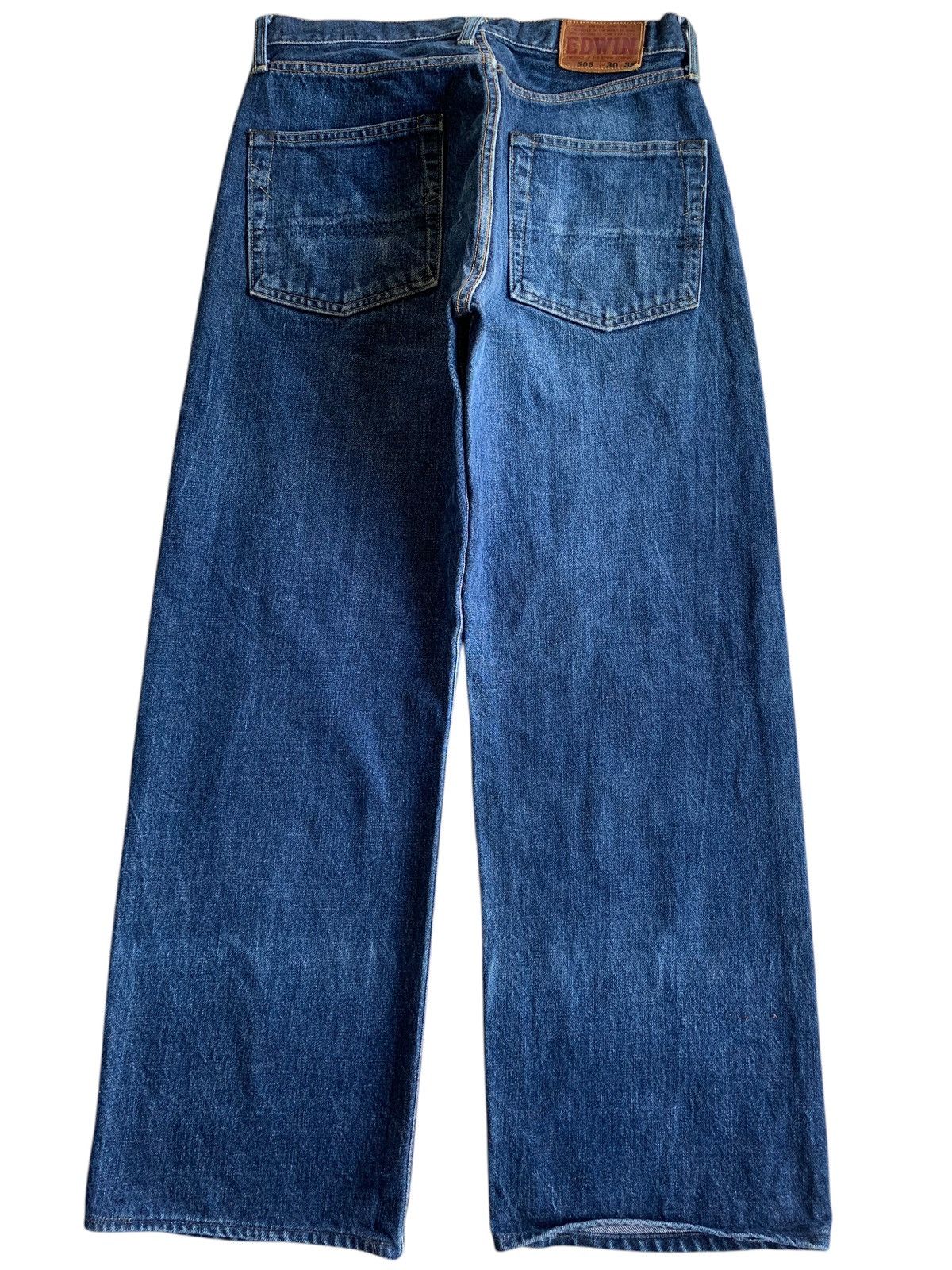 Edwin VINTAGE EDWIN 505 BAGGY SELVEDGE JAPANESE DENIM Size US 29 - 3 Thumbnail