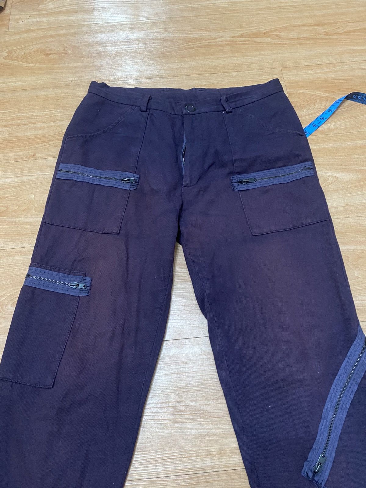 Number (N)ine 🔥Rarely🔥AW2003 number (n)ine bondage multizip pants sunfaded Size US 32 / EU 48 - 13 Thumbnail