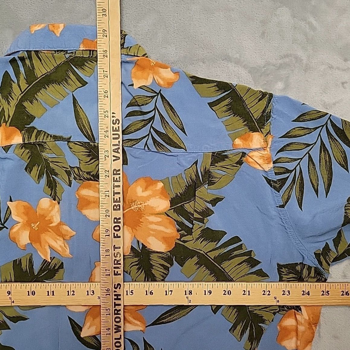Panama Jack VINTAGE Panama Jack Shirt Mens XL Blue Orange Floral Hawaiian Tropical Rayon Button-Up Casual Outdoors Mens Size US XL / EU 56 / 4 - 7 Thumbnail
