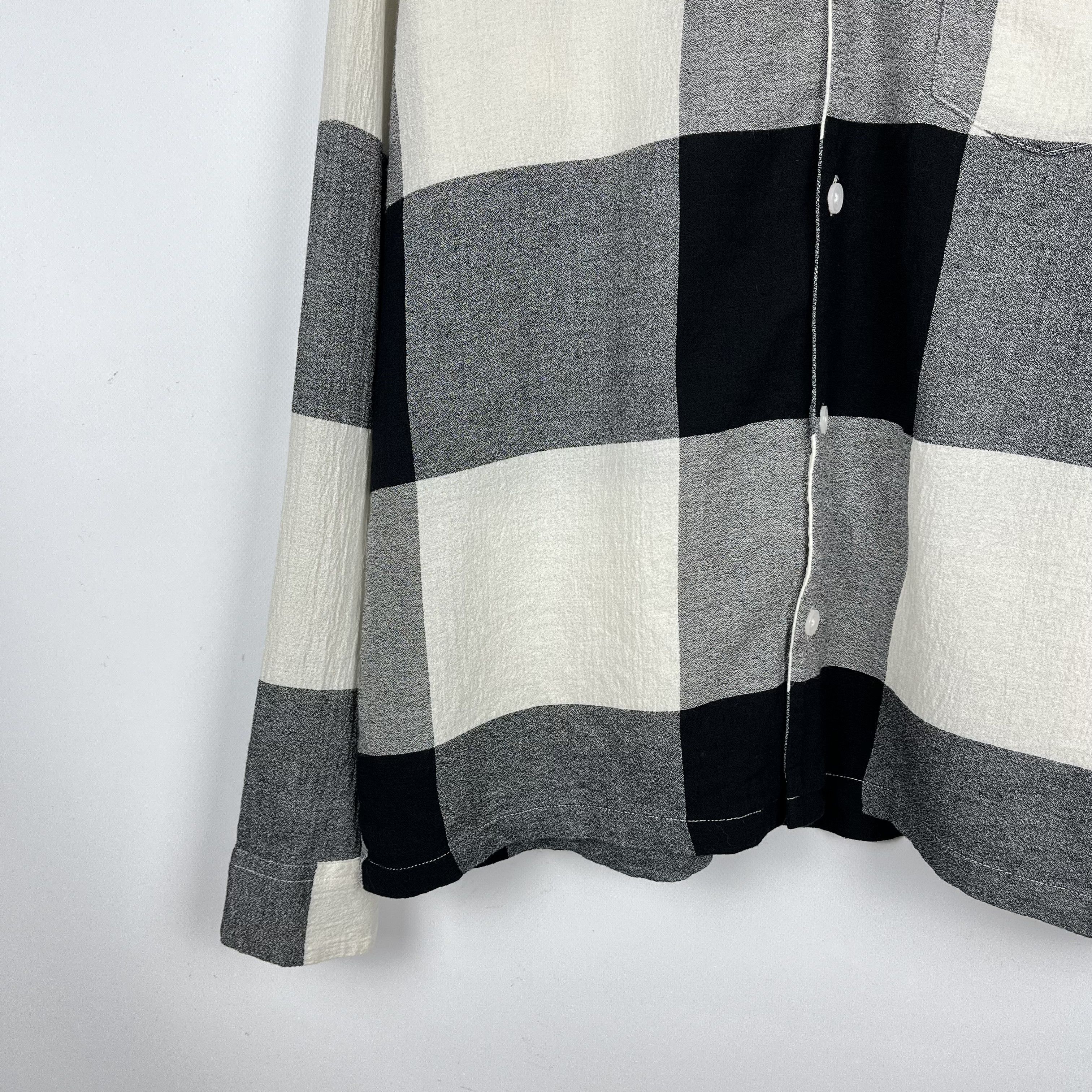 Allsaints AllSaints Lausanne Checkered Long Sleeve Button Up Shirt Size US M / EU 48-50 / 2 - 5 Thumbnail