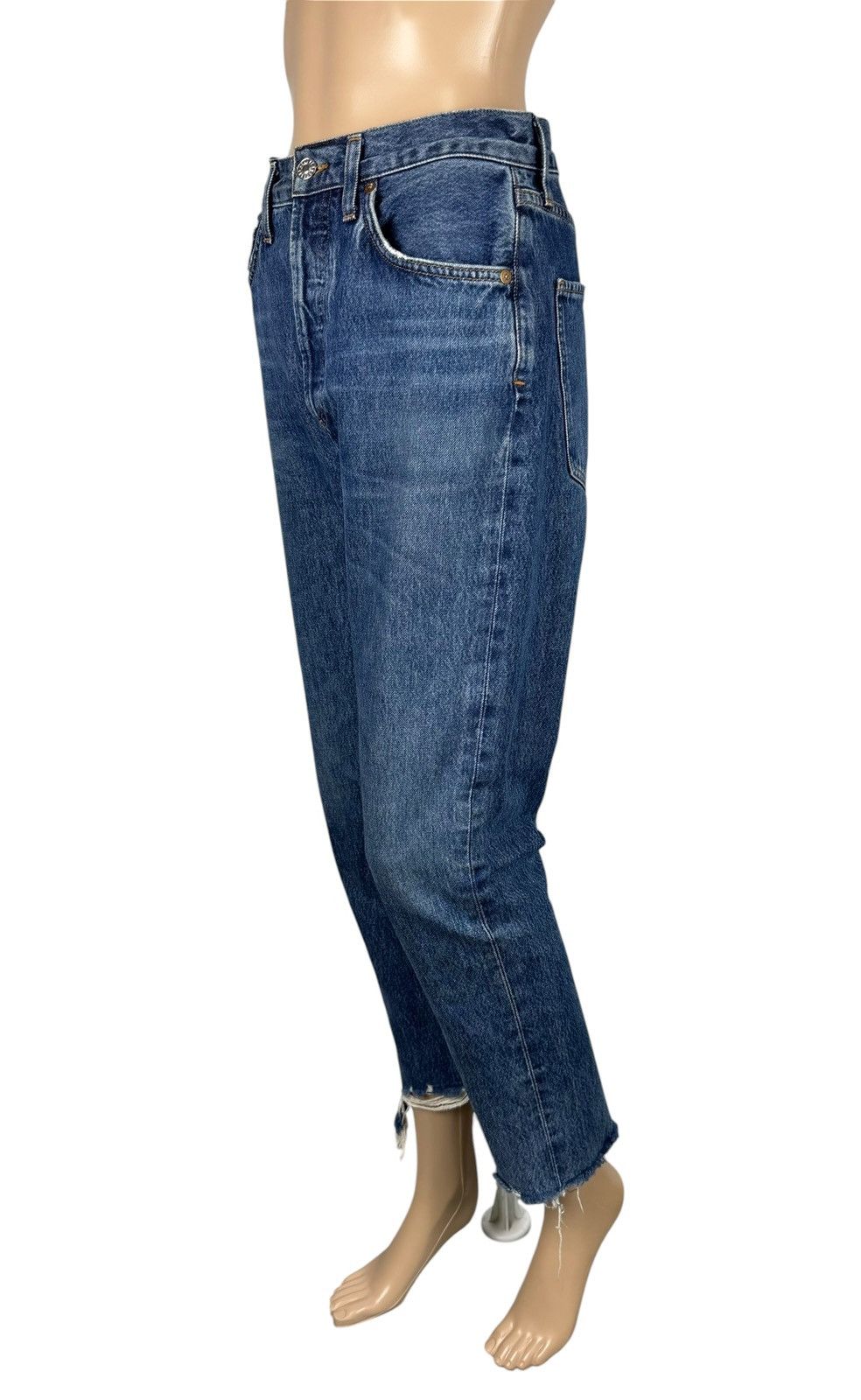 Agolde Agolde Los Angeles Riped Jeans Crop size 25 Size 25" / US 0 / IT 36 - 1 Thumbnail