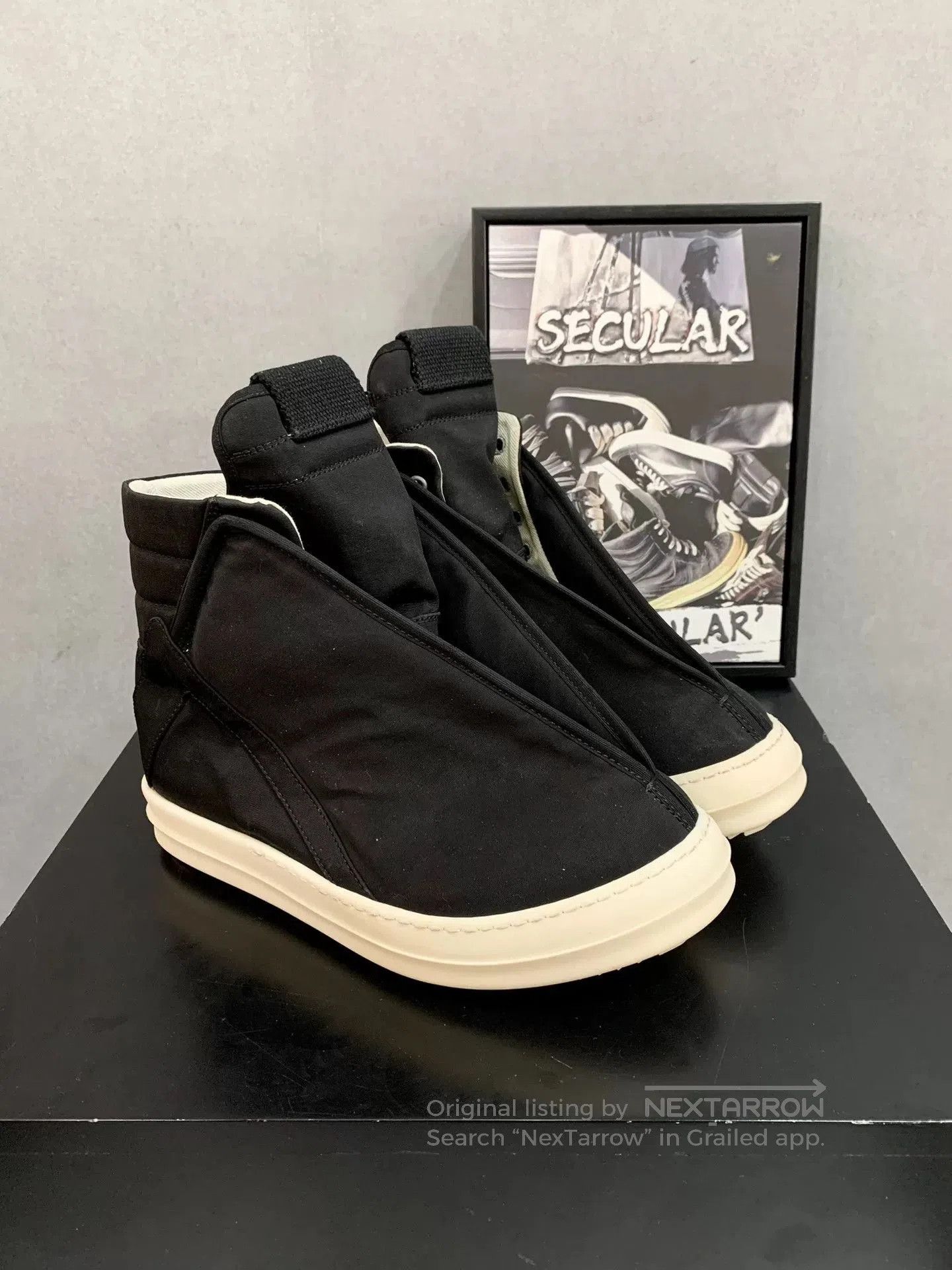 Rick Owens Drkshdw Rick Owens DRKSHDW Hoofdunk Zipper Boots. Size US 7 / EU 40 - 3 Thumbnail