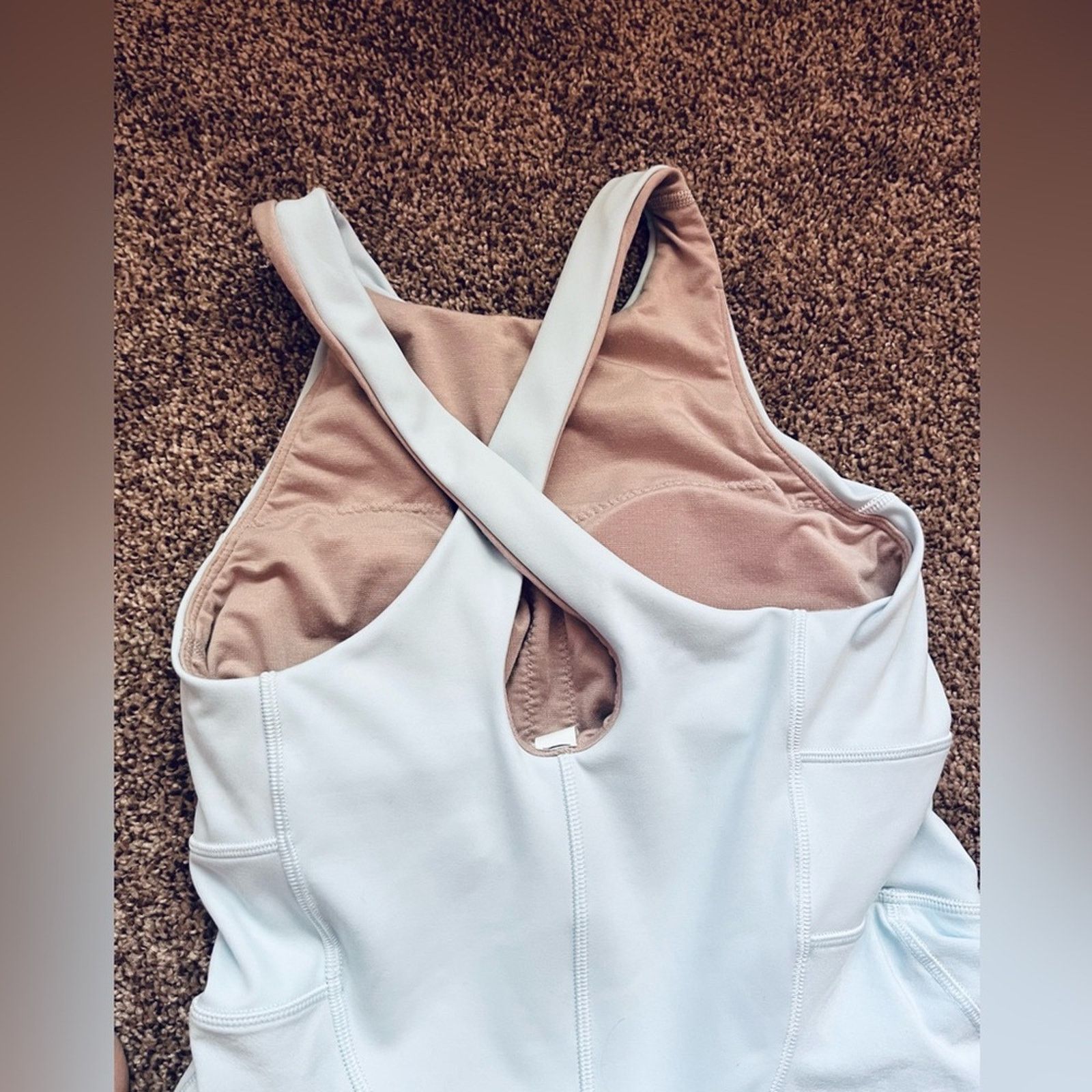 Lululemon Light Blue Lululemon Court Crush Tennis Dress Size S / US 4 / IT 40 - 4 Thumbnail