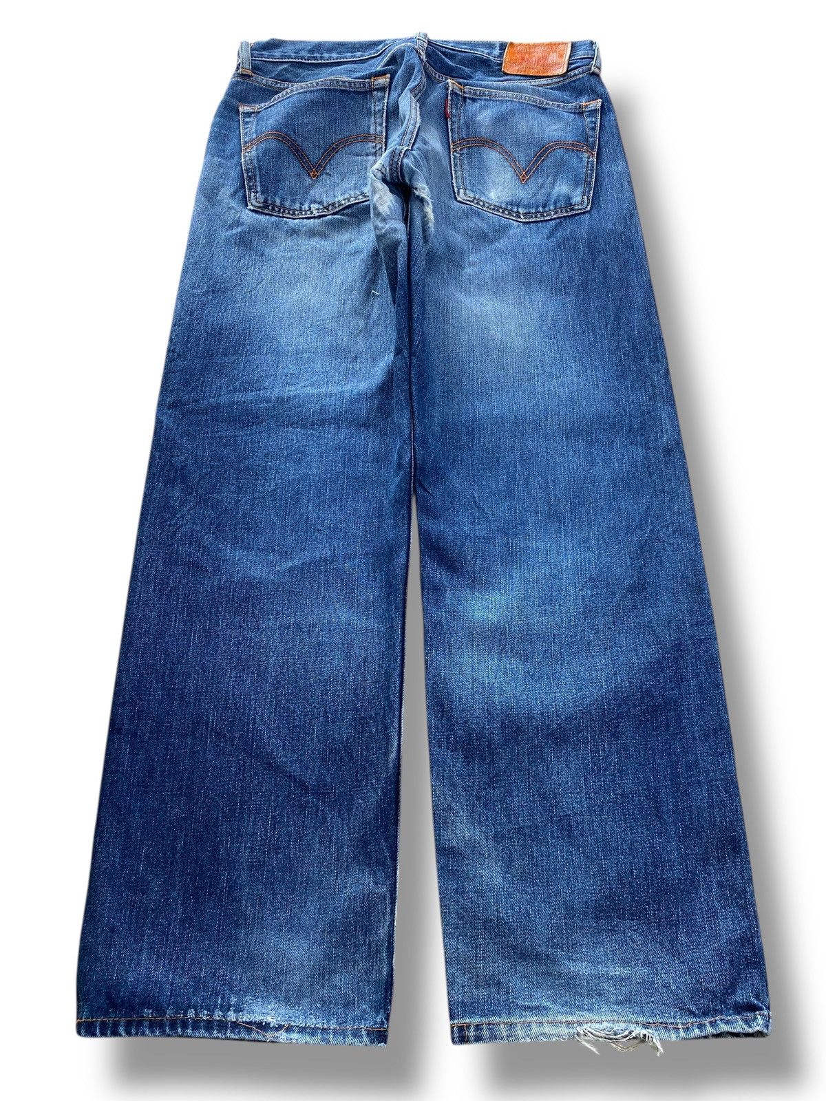 Levi's Levi’s Mud Wash Style Straight Leg Jeans Size US 32 / EU 48 - 3 Thumbnail