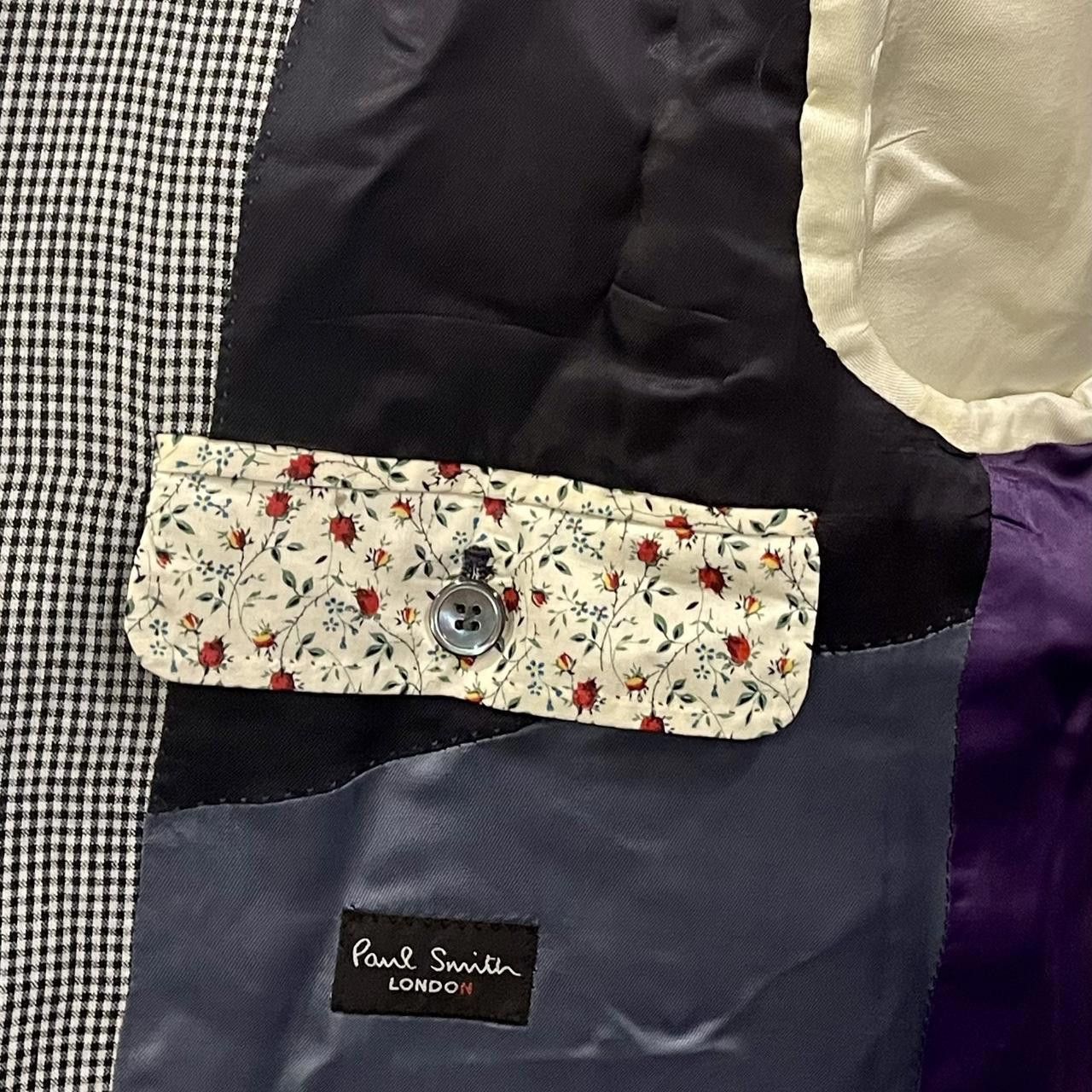 Paul Smith Grey and Black Paul Smith Suit jacket Size 42R - 7 Thumbnail