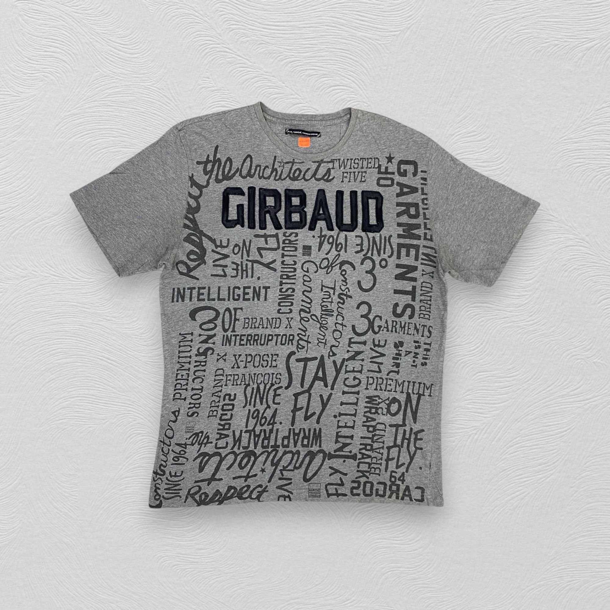 Marithe + Francois Girbaud Vintage Blue x Francois & Marithe Girbaud T-Shirt - H026 Size US L / EU 52-54 / 3 - 1 Thumbnail