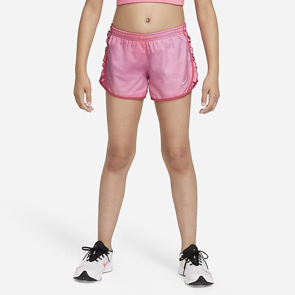 Nike Nike Dri-FIT Tempo Big Kids Girls Training Shorts Sz S Size 26" / US 2 / IT 38 - 2 Thumbnail