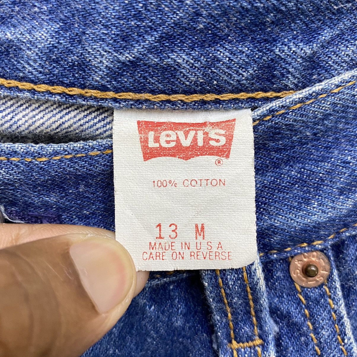 Levi's Vintage 90s Levi's 501 High Rise Tapered Leg 17501 Women's Size 30" / US 8 / IT 44 - 9 Thumbnail