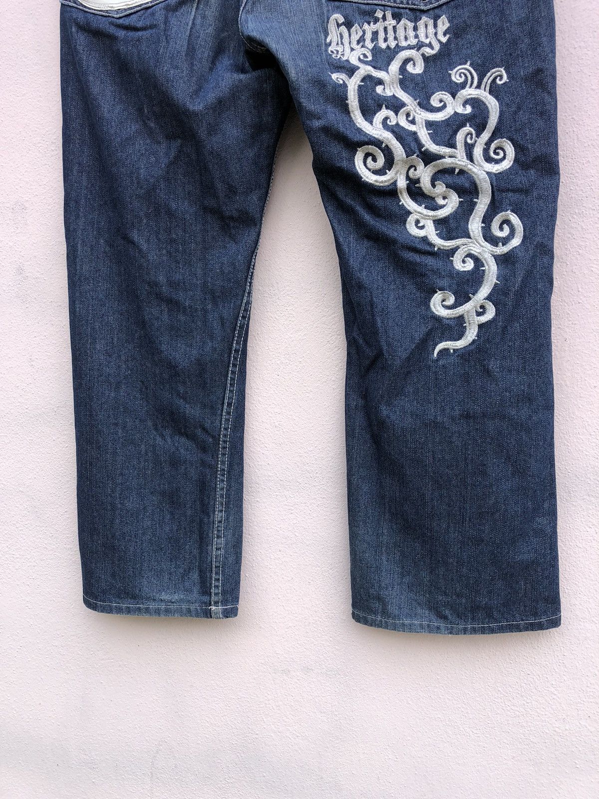 Coogi Coogi Baggy Jeans Embroidered Y2k Rapper Style Size US 36 / EU 52 - 9 Thumbnail