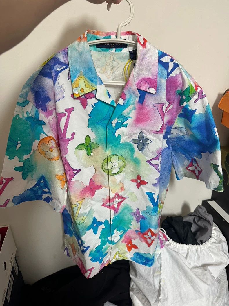 Louis Vuitton Louis Vuitton Ink Painting Series Cardigan Short Sleeve sh Size US XS / EU 42 / 0 - 1 Thumbnail