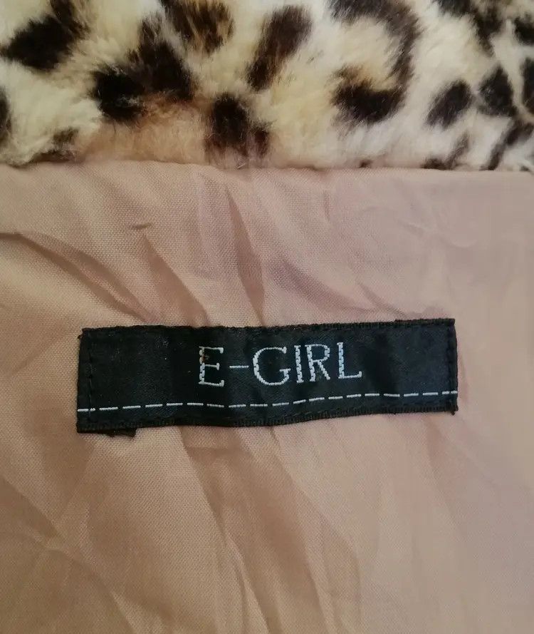Japanese Brand E girl Y2K Style Leopard Print Zip up Sweater Jacket Size M / US 6-8 / IT 42-44 - 11 Thumbnail