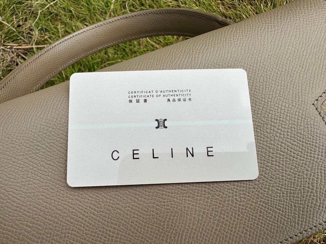 Celine Authentic Celine Grained Calfskin Mini Belt Bag Size ONE SIZE - 16 Thumbnail