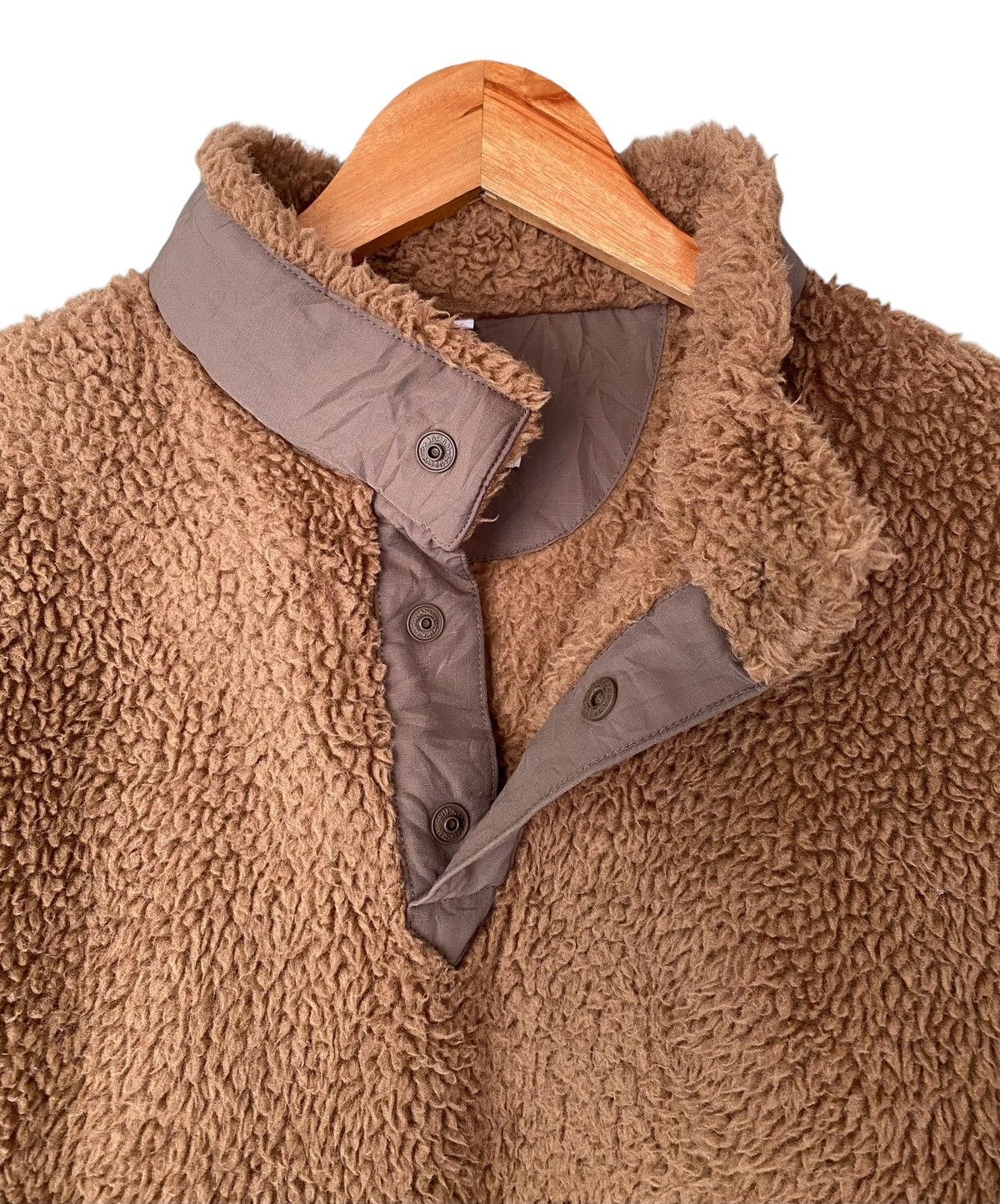 Uniqlo × White Mountaineering UNIQLO x WHITE MOUNTAINEERING Sherpa Fleece Pullover Size US M / EU 48-50 / 2 - 13 Thumbnail
