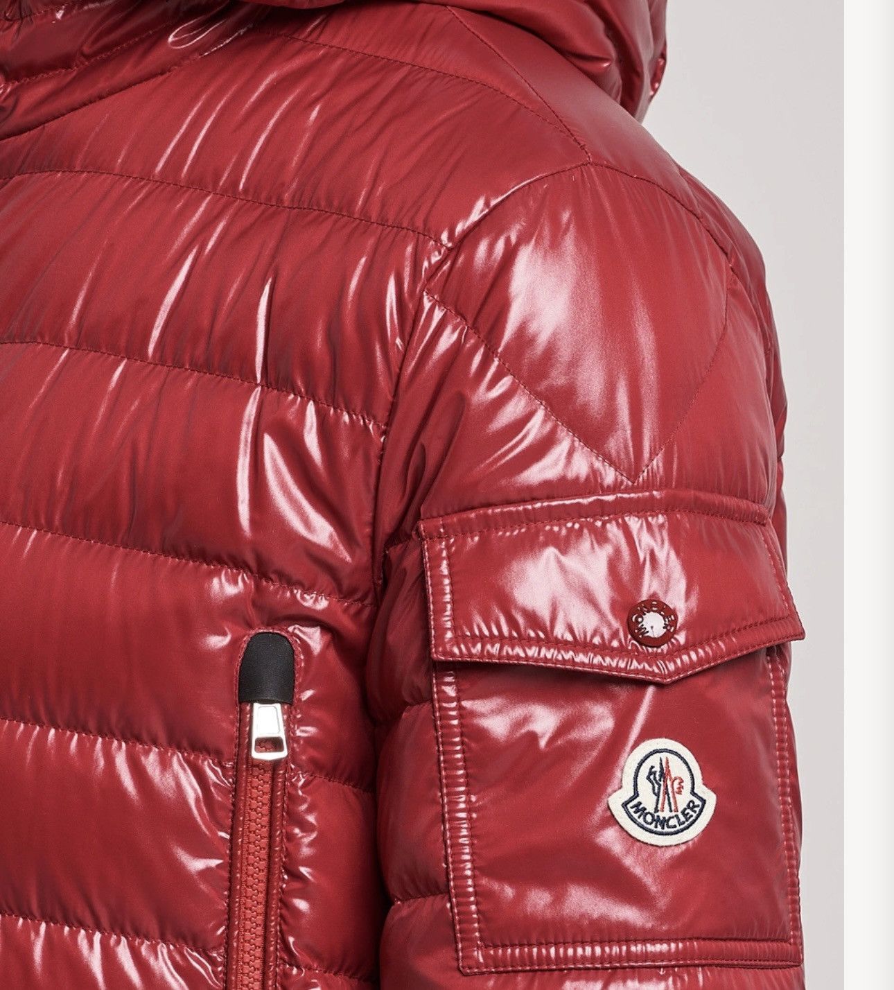 Moncler Moncler Galion Down Jacket Red Size US XL / EU 56 / 4 - 2 Thumbnail