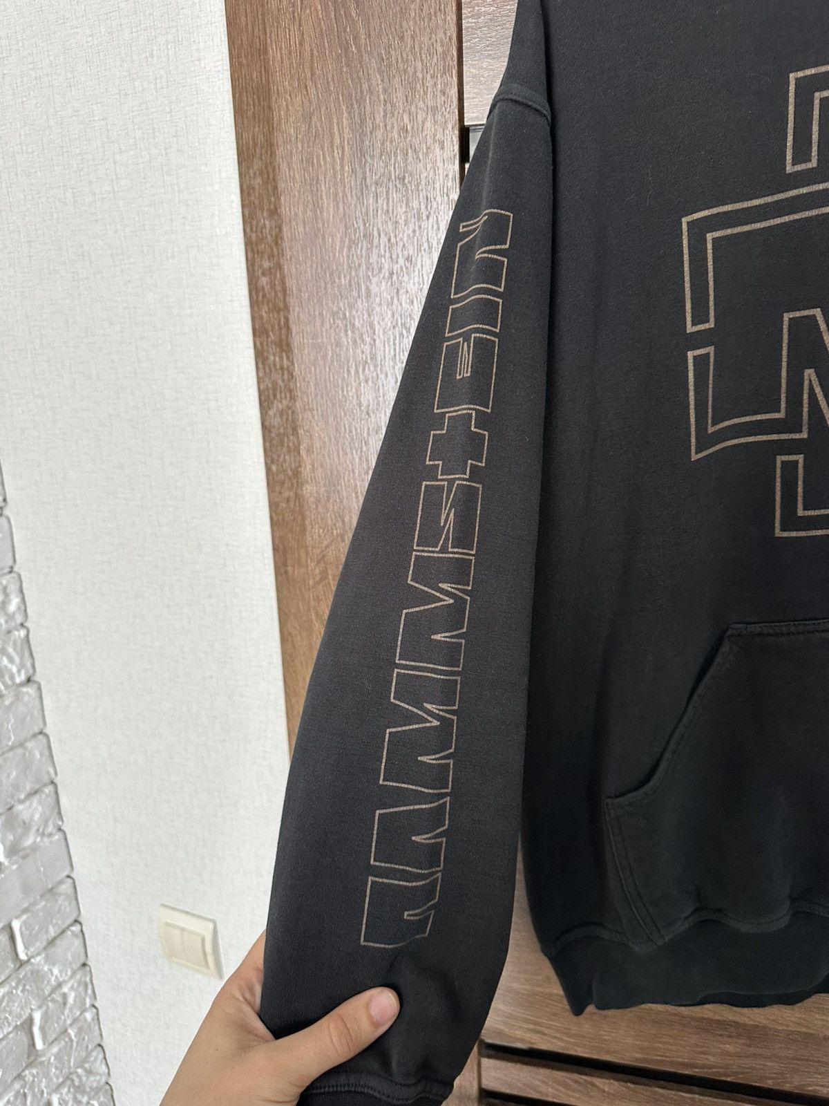 Band Tees Rammstein Made In Germany Face Vintage Hoodie Pullover Size US M / EU 48-50 / 2 - 8 Thumbnail