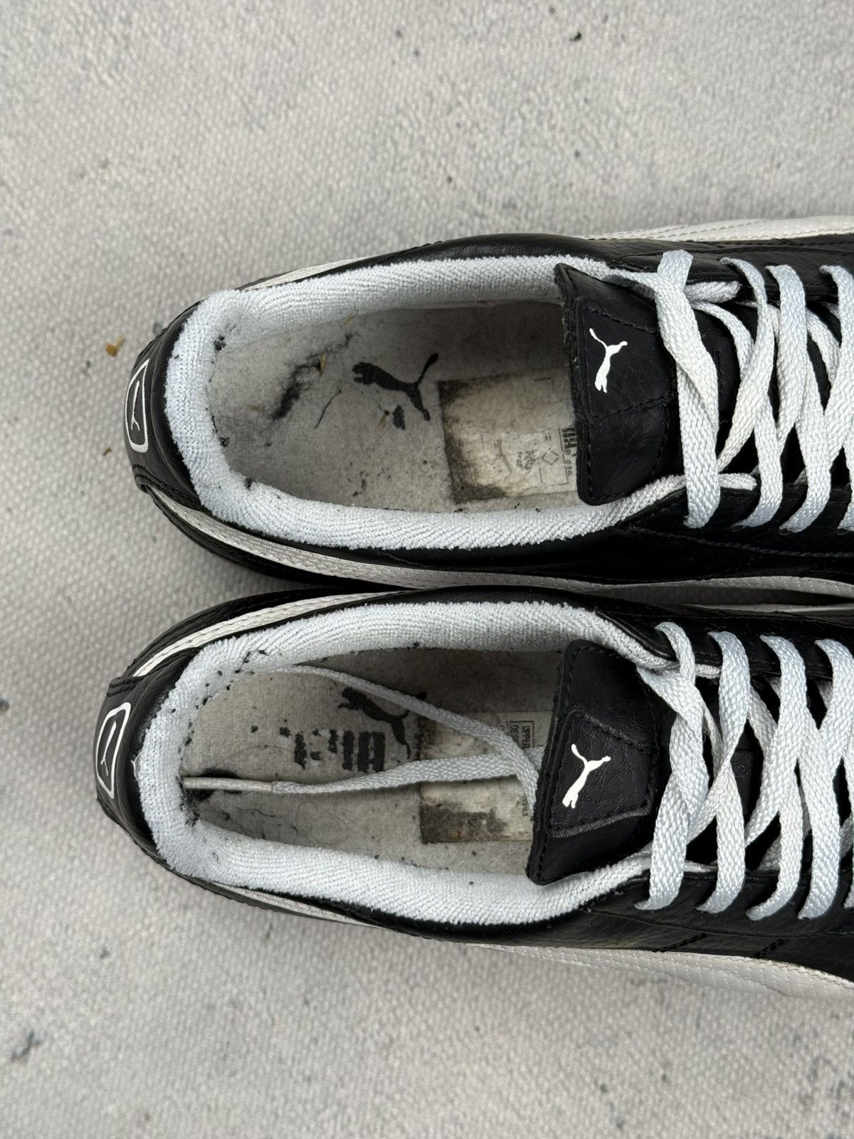 Puma Vintage Puma Esito TL JR Black White Leather Sneakers y2k Size US 6 / IT 36 - 12 Thumbnail