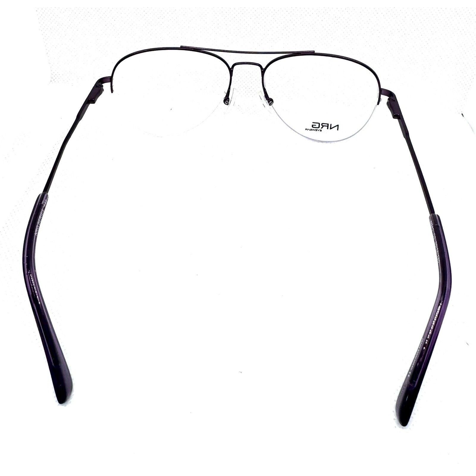 Other NRG EYEWEAR N245 C3 PURPLE EYEGLASSES FRAME 55-16 Size ONE SIZE - 5 Thumbnail