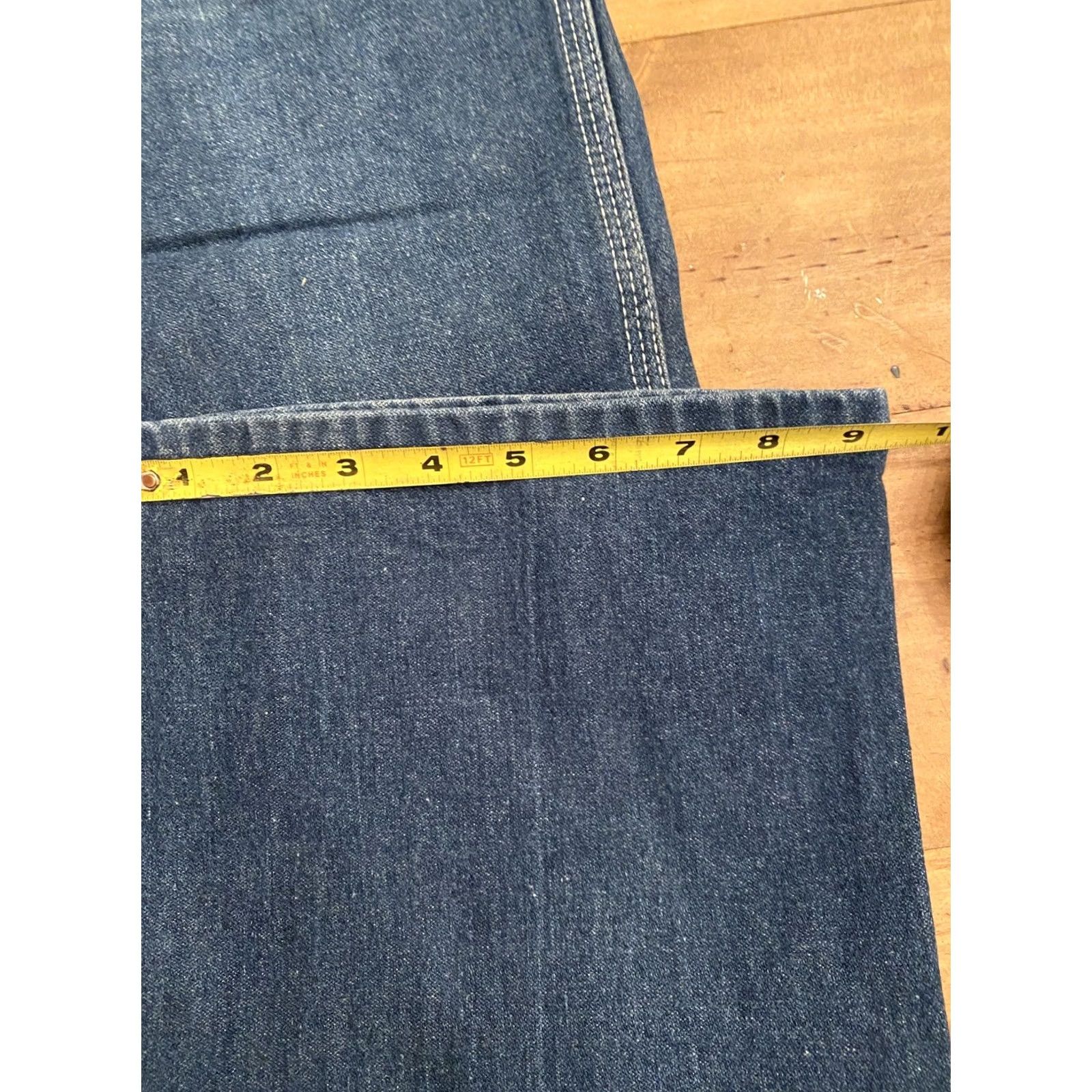 Wrangler VINTAGE Wranglers Jeans 1J520 1DLL005AW 38x30 Jeans Men 38 Blue Straight Mens Size US 38 / EU 54 - 2 Thumbnail