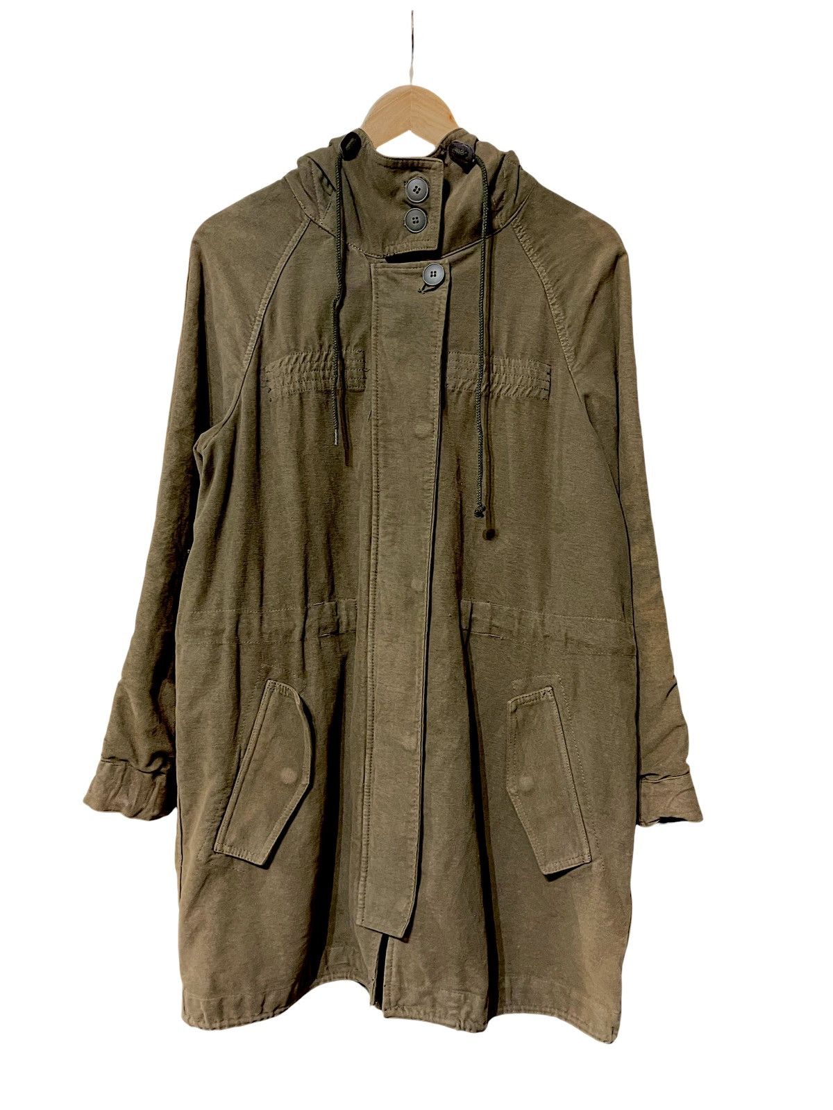 Issey Miyake PLST Hooded Utility Parka Jacket Lgb Issey Miyake Styled Size US M / EU 48-50 / 2 - 1 Thumbnail