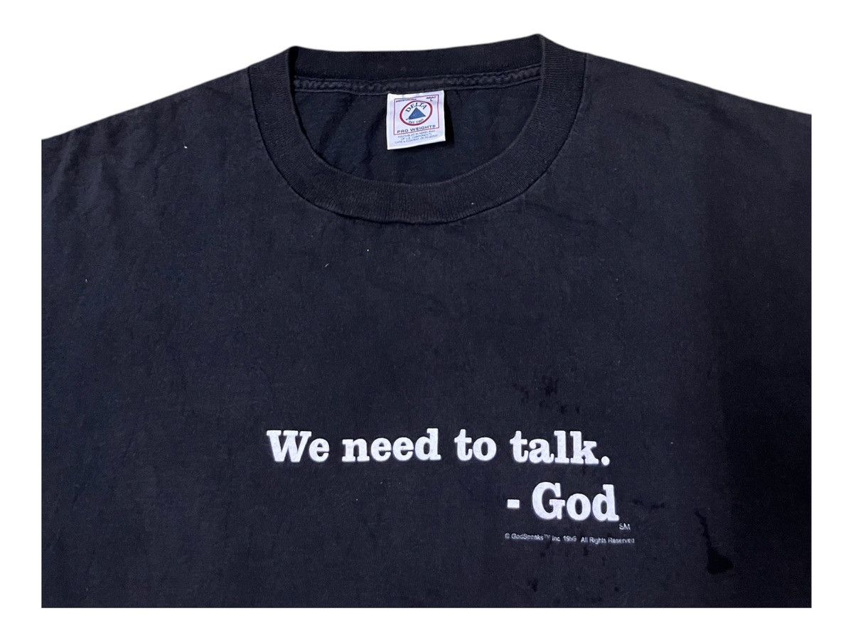 Vintage VINTAGE we need to talk Size US L / EU 52-54 / 3 - 2 Thumbnail