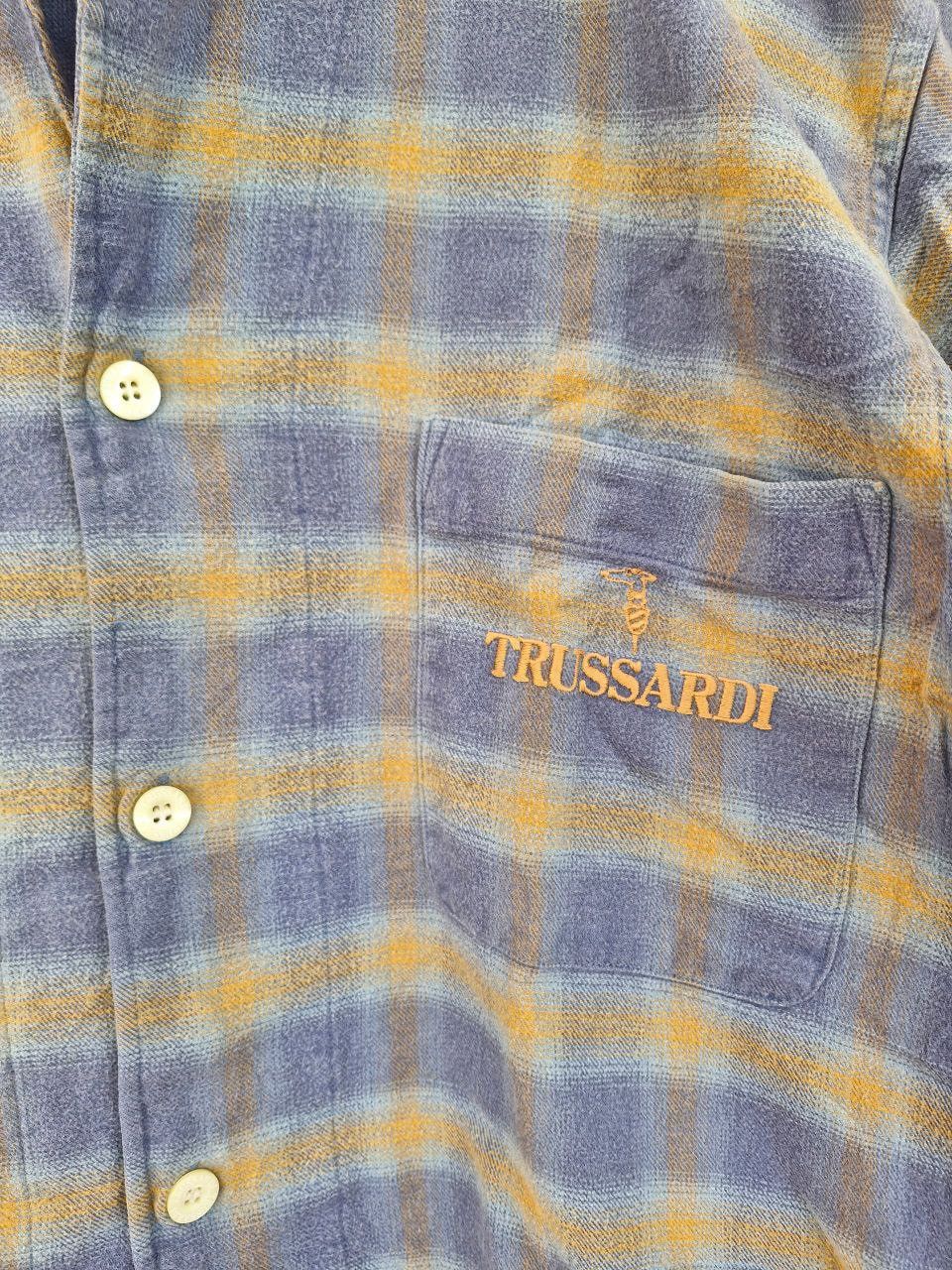 Trussardi Trussardi Vintage Check Button-Up Shirt (M) Size US M / EU 48-50 / 2 - 4 Thumbnail