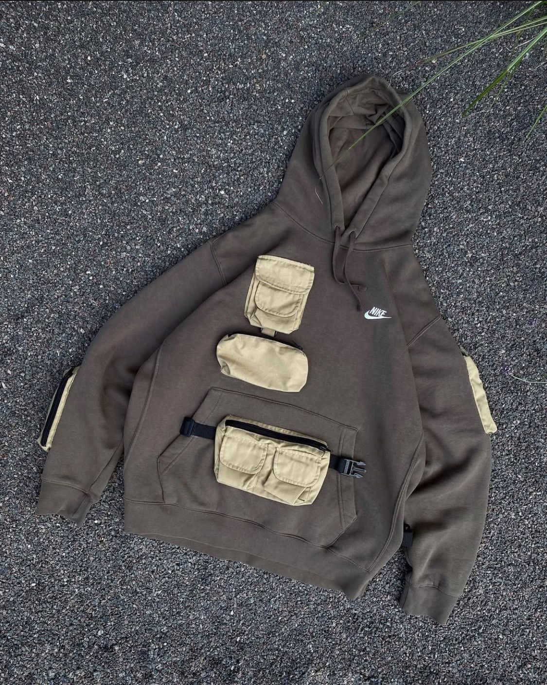 Nike Nike reworked multipocket hoodie 🫒 Size US L / EU 52-54 / 3 - 1 Thumbnail