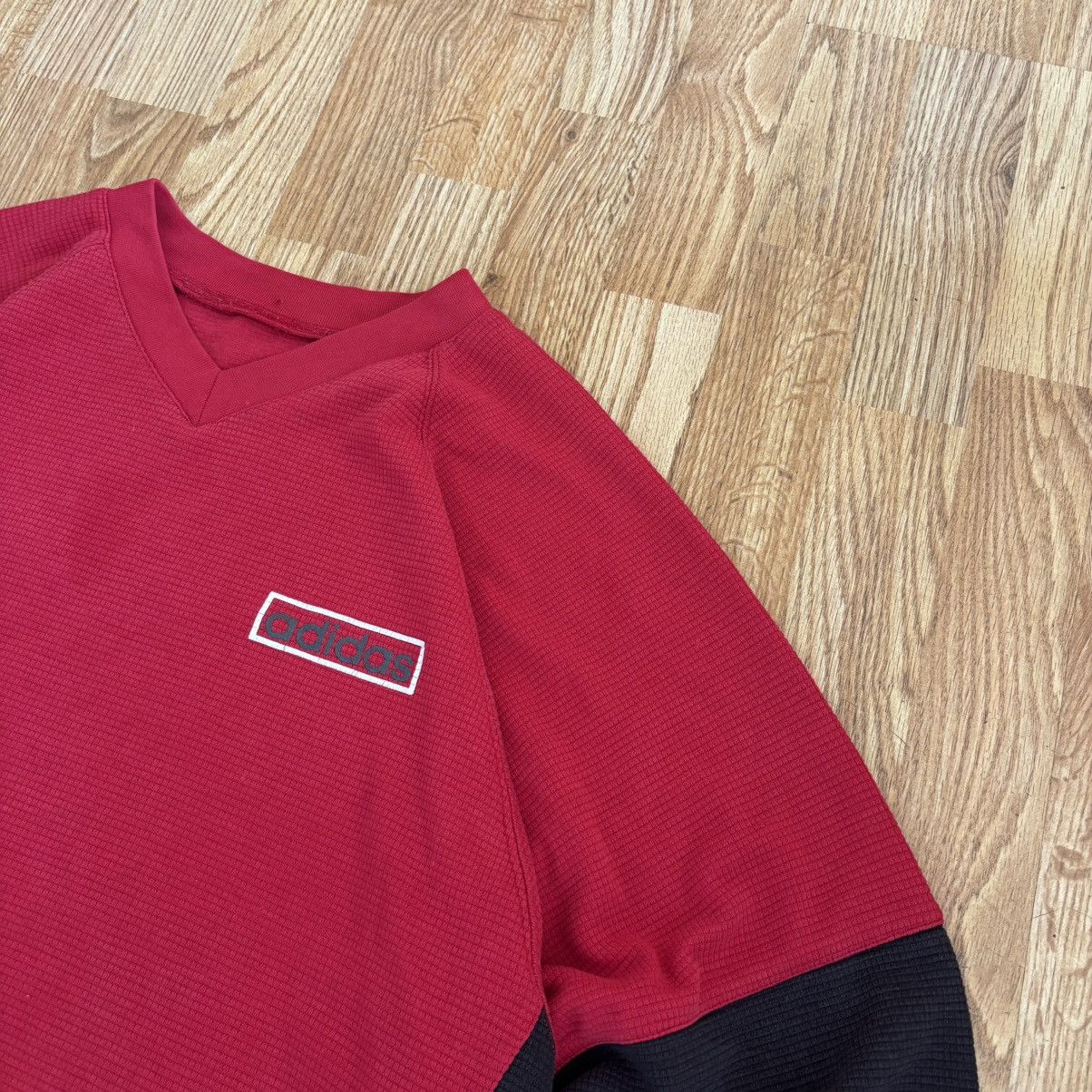 Adidas Adidas Vintage 90s Sweatshirt Big logo Y2K Size US XL / EU 56 / 4 - 5 Thumbnail