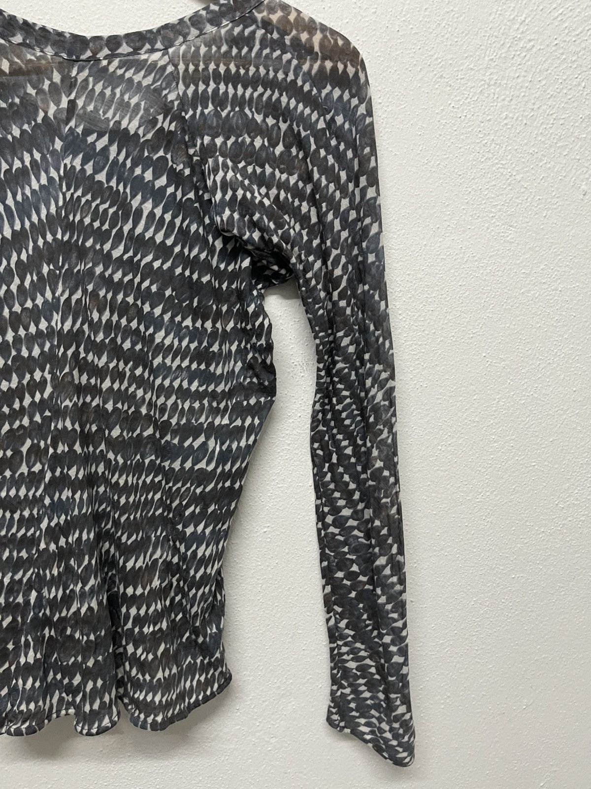 Marni × Vintage 90s MARNI LONG SLEEVE SHIRT WOMEN 42 Size M / US 6-8 / IT 42-44 - 15 Thumbnail