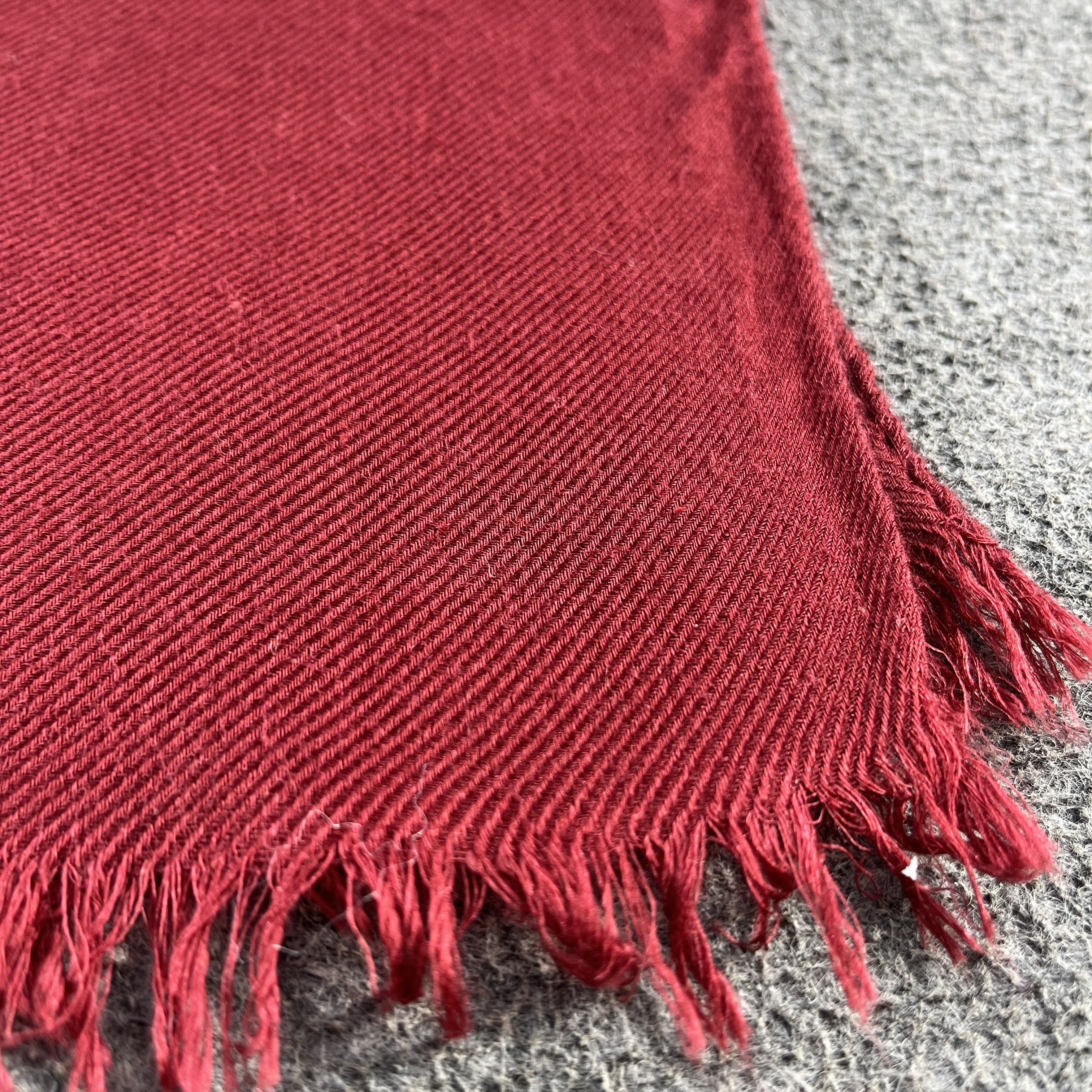 Vintage Plain Loro Piana Scarf / Muffler / Neckwear T1367 Size ONE SIZE - 7 Thumbnail