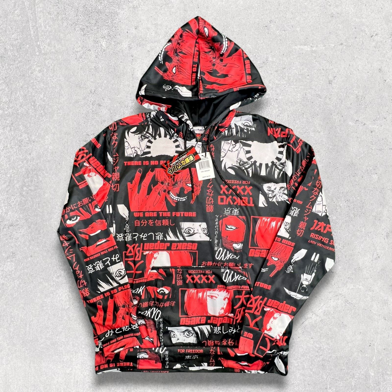 Other Drill Clothing Co. Tokyo Japan Anime Hoodie [Size Medium] Size US M / EU 48-50 / 2 - 1 Thumbnail