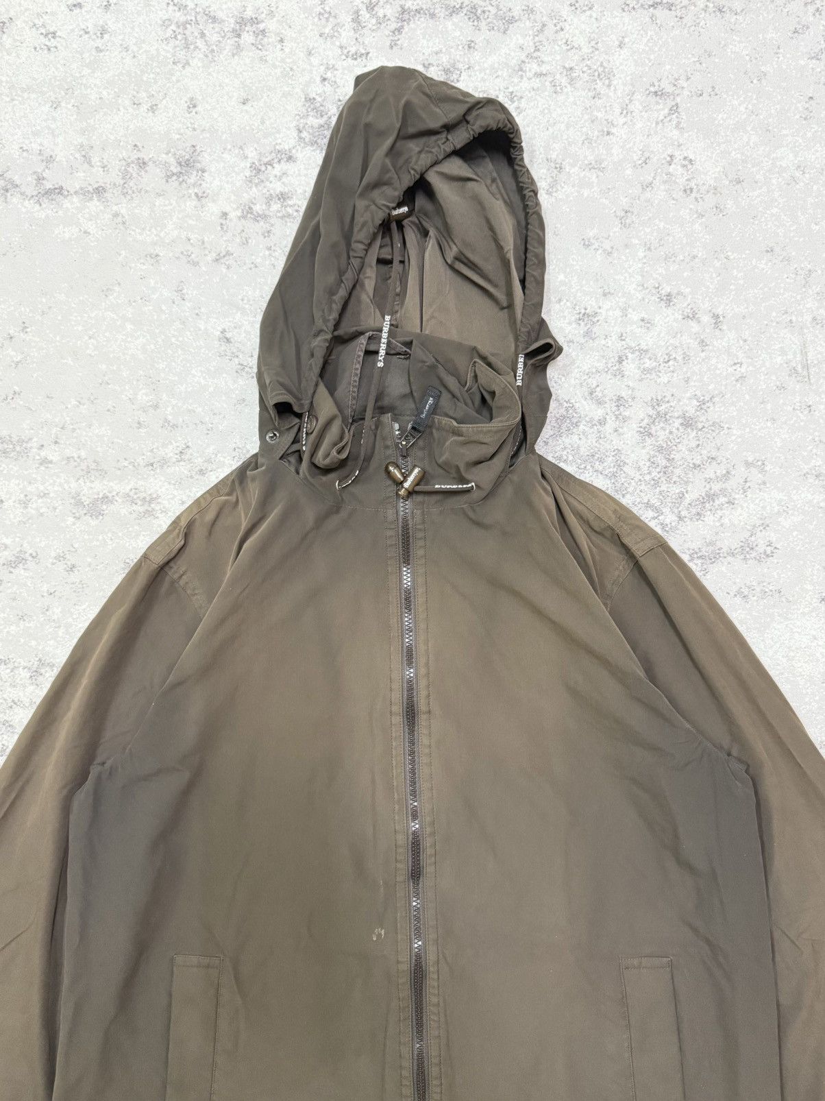 Burberry Vintage Burberrys Two Tone Colour Parka Jacket Hooded Size US M / EU 48-50 / 2 - 4 Thumbnail