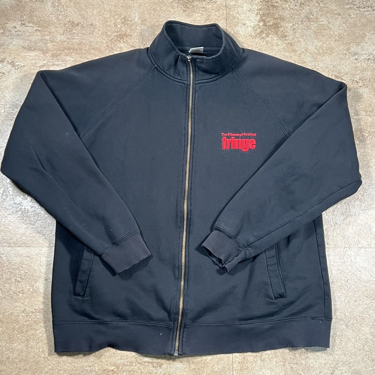 Vintage vintage Y2k the edinburgh festival fringe zip up sweater Size US XL / EU 56 / 4 - 1 Thumbnail