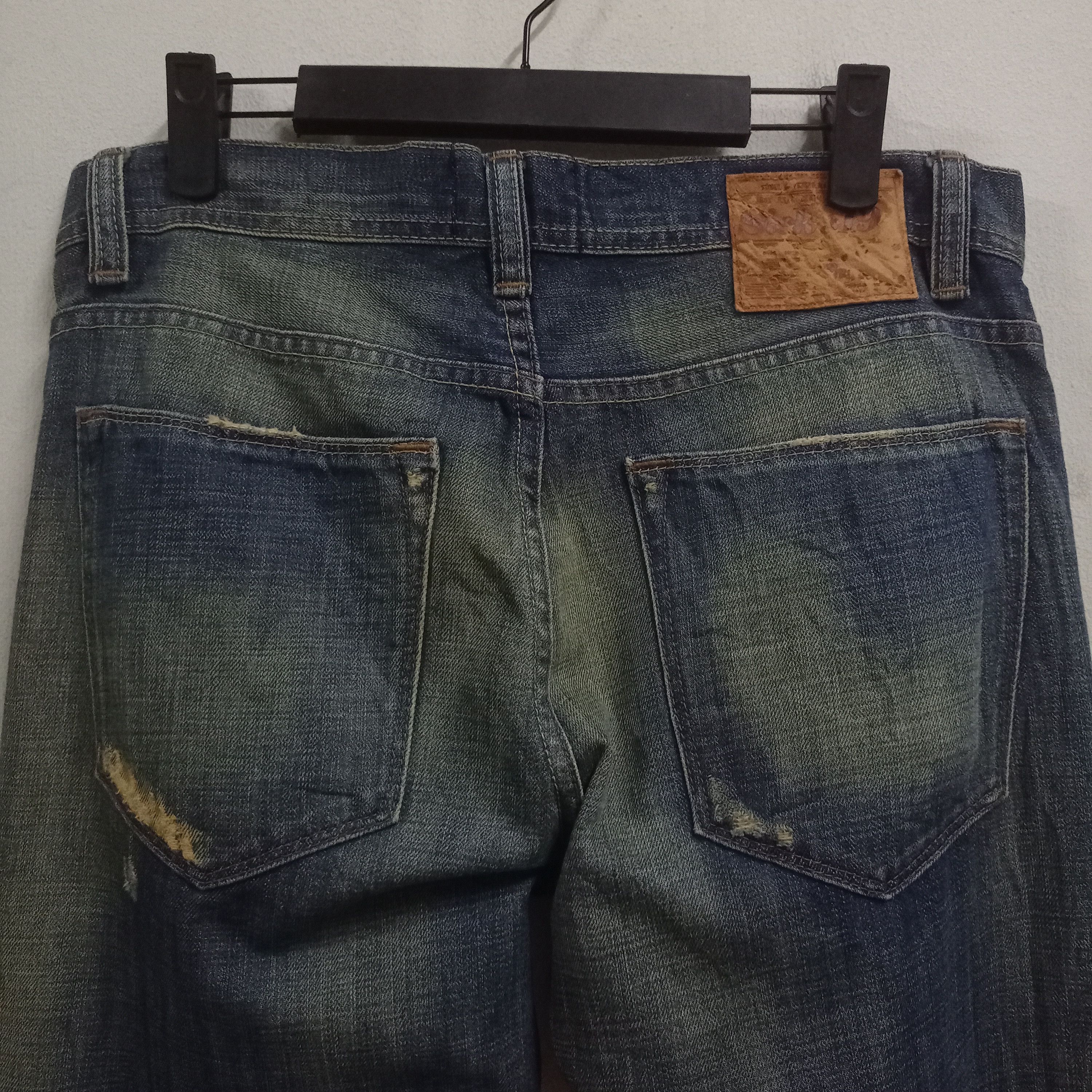 Japanese Brand Vintage Japanese Brand Distressed Loose Jeans Size US 32 / EU 48 - 7 Thumbnail