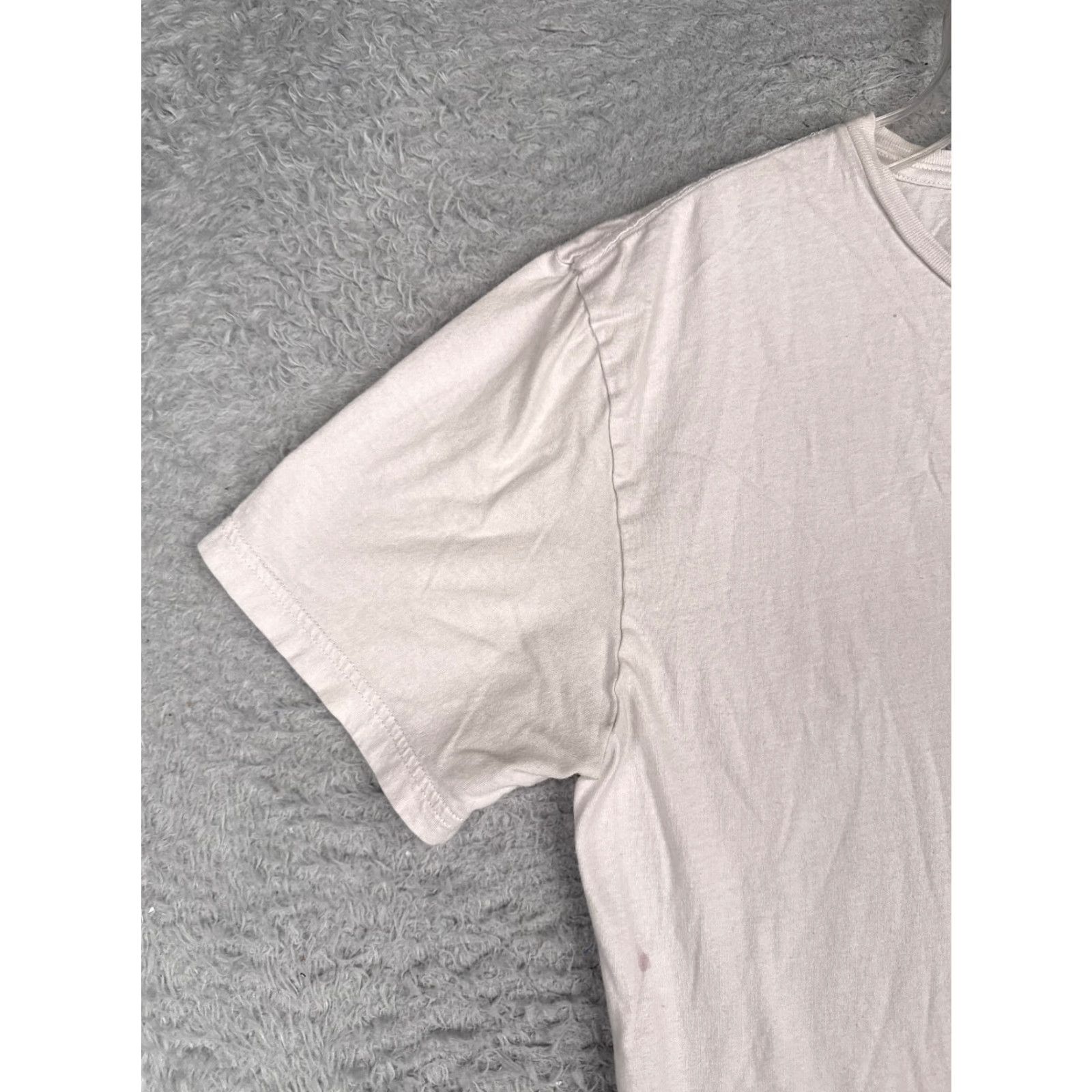 Ralph Lauren VINTAGE Ralph Lauren Shirt Mens Adult Large White 100% Cotton Short Sleeve Crew Neck Embroidered Logo Classic Polo 90s Sports Size US L / EU 52-54 / 3 - 3 Thumbnail