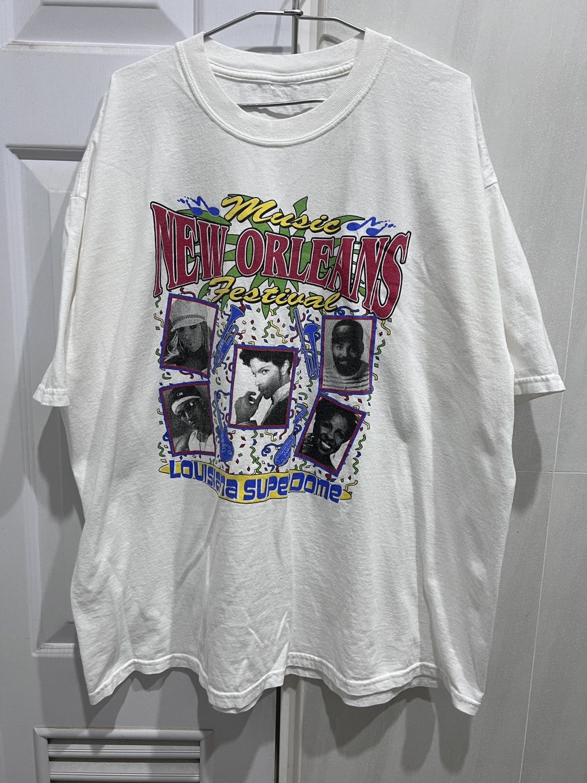 Band Tees × Rap Tees × Vintage 2004 NewOrleans Fest Prince GladysKnight Maze LL Cool J Tee Size US XXL / EU 58 / 5 - 1 Thumbnail
