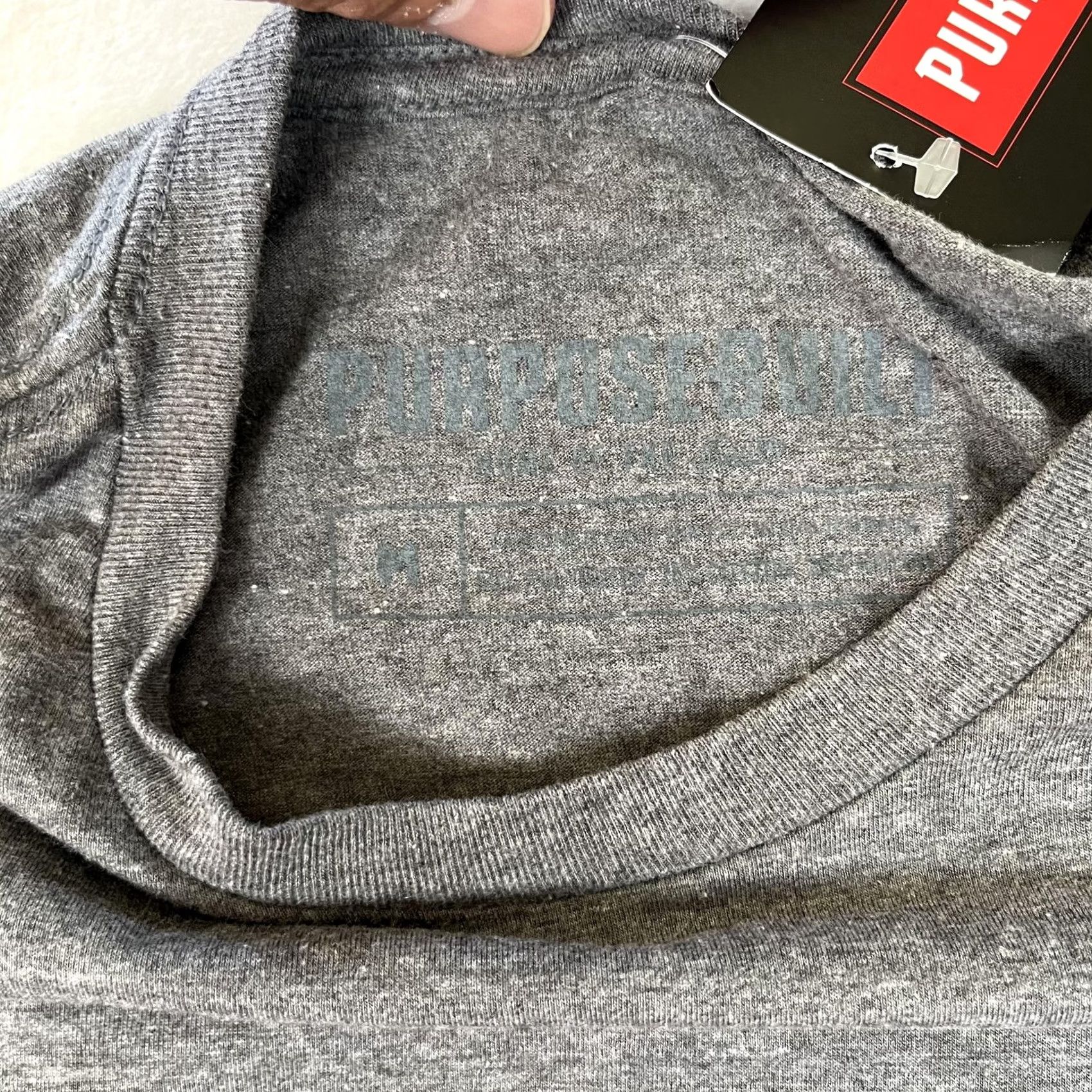 Vintage Purpose-Built T-Shirt Mens M Gray Skull Trades Ironworker Support Your Local Ironworker Graphic Print Crew Neck Short Sleeve Vintage No Size US M / EU 48-50 / 2 - 7 Thumbnail