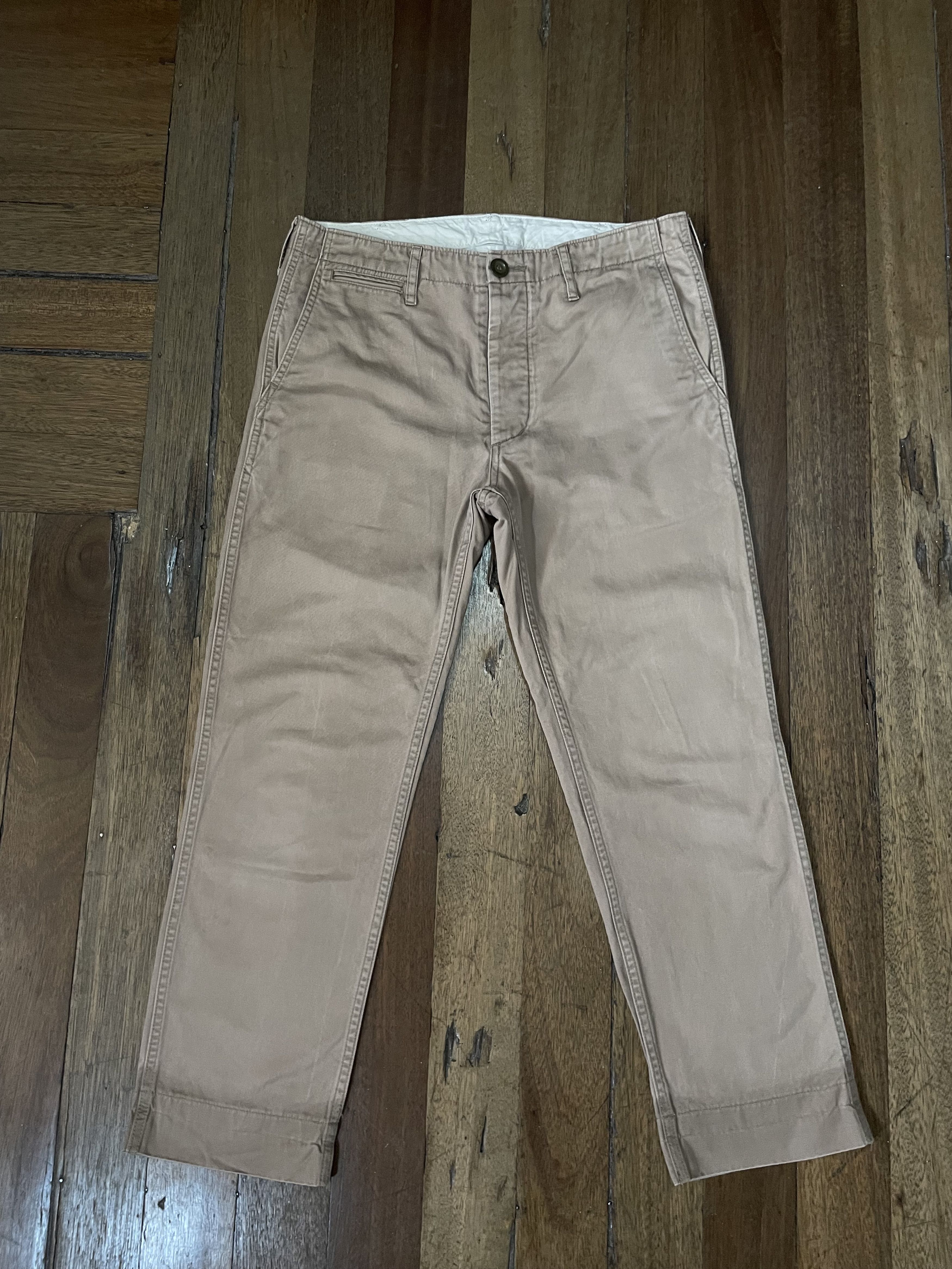 Visvim visvim high water chino pants Size US 32 / EU 48 - 1 Thumbnail
