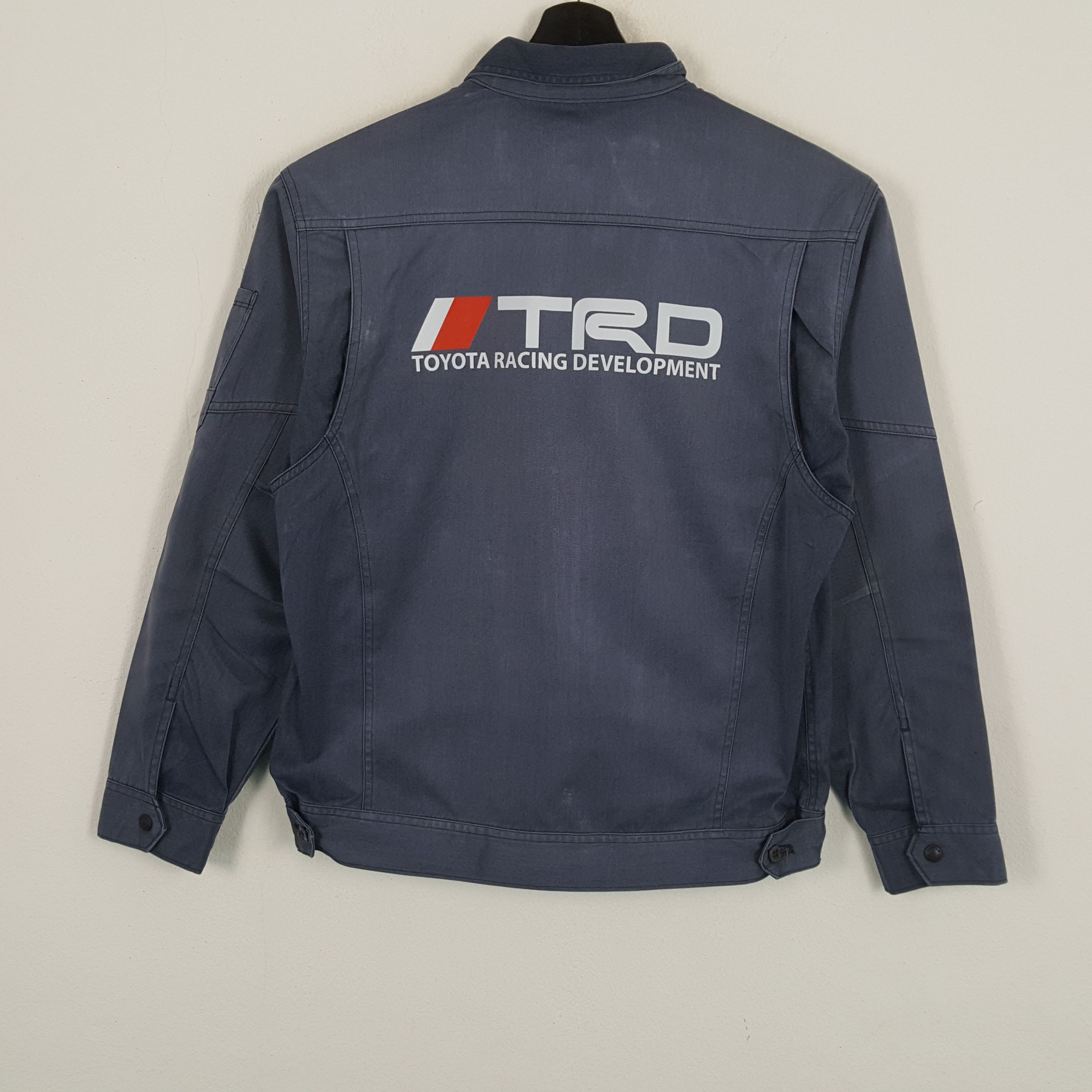 Japanese Brand × Vintage TRD TOYOTA RACING Japanese Motorsports Custom Art Jacket Size US M / EU 48-50 / 2 - 1 Thumbnail