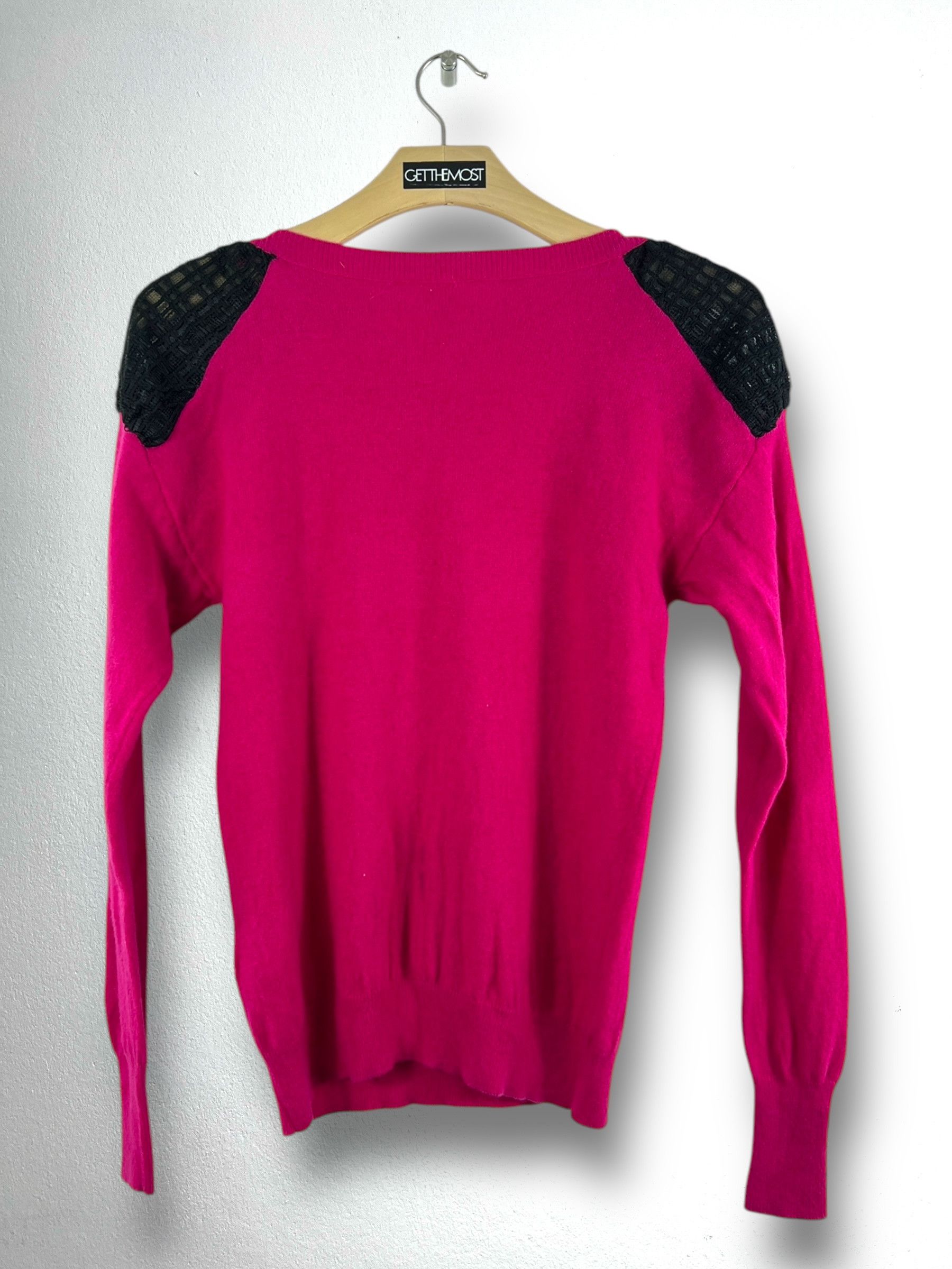 Lanvin Lanvin en Bleu Pink Sweatshirt (38) GTMP042 Size S / US 4 / IT 40 - 9 Thumbnail
