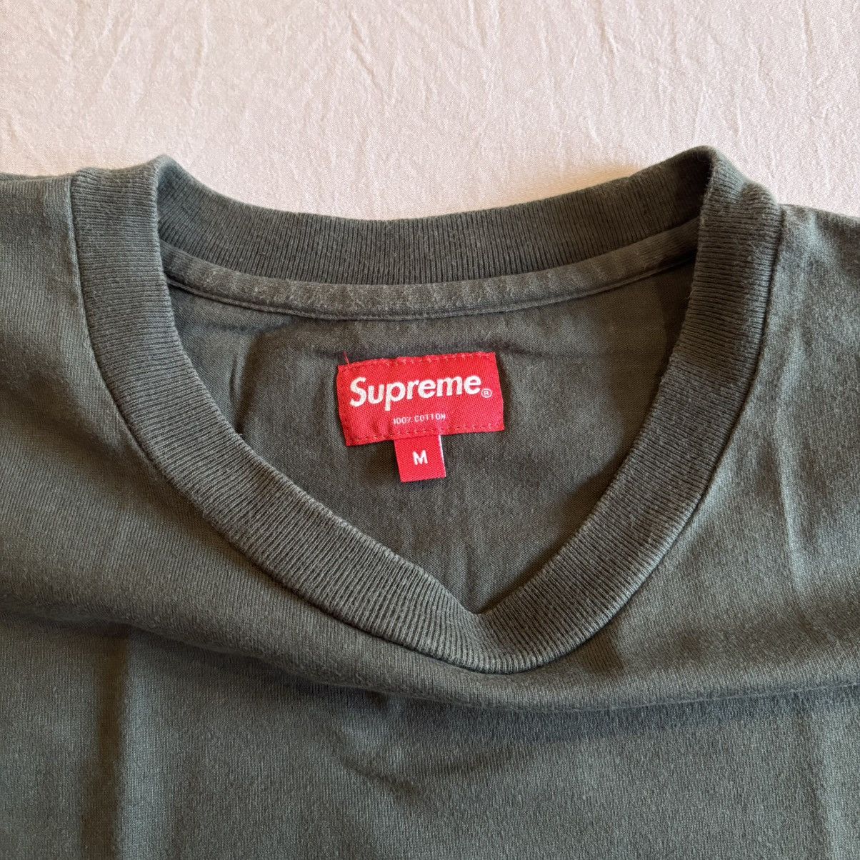 Supreme Supreme Men’s Olive Green T-shirt Size US M / EU 48-50 / 2 - 4 Thumbnail