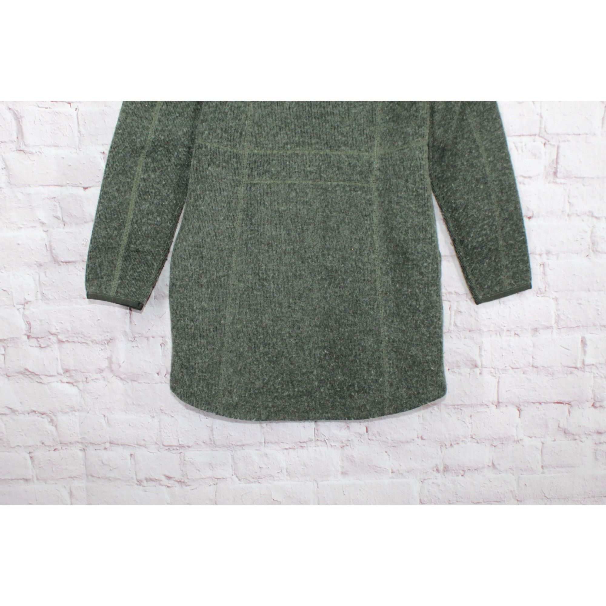 L.L. Bean LL Bean WoolTek Coat Hooded Deep Forest Heather Size S / US 4 / IT 40 - 5 Thumbnail