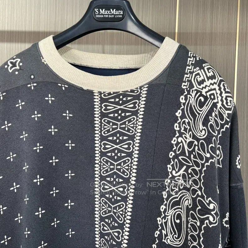 Kapital Kapital Cashew flower washed back sandwich cotton stitchin Size US L / EU 52-54 / 3 - 3 Thumbnail