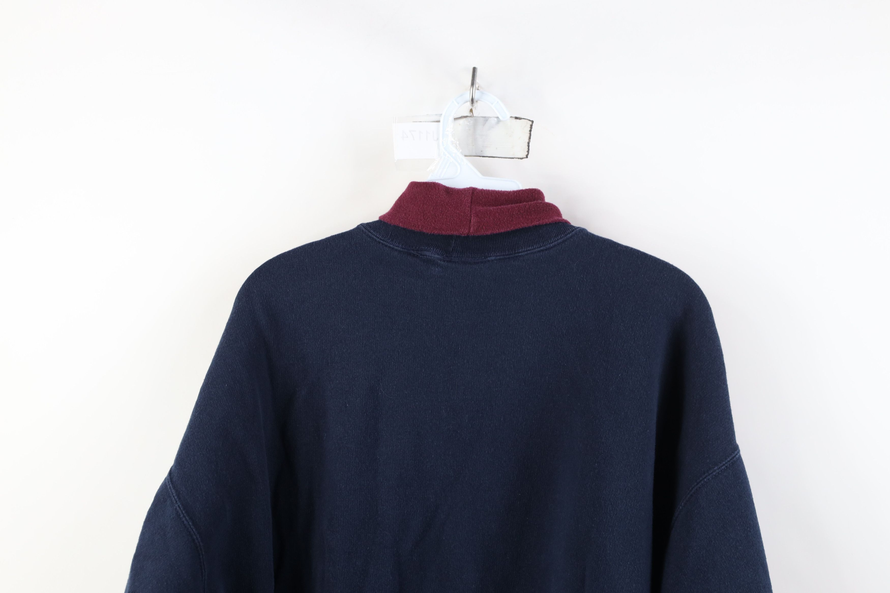 Vintage Vintage 90s Art Unlimited Print Turtleneck Sweatshirt USA Size L / US 10 / IT 46 - 15 Thumbnail