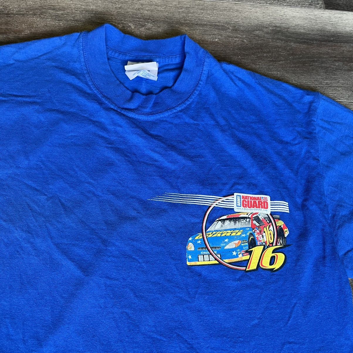 NASCAR × Vintage Vintage 2000s NASCAR Greg Biffle Racing Graphic Logo T Shirt Size US M / EU 48-50 / 2 - 5 Thumbnail