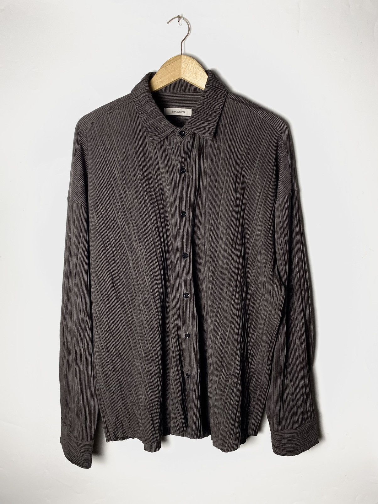image of Beauty Beast x If Six Was Nine Encanto Pleatsplease Style Issymyke in Dark Grey (Size XL)