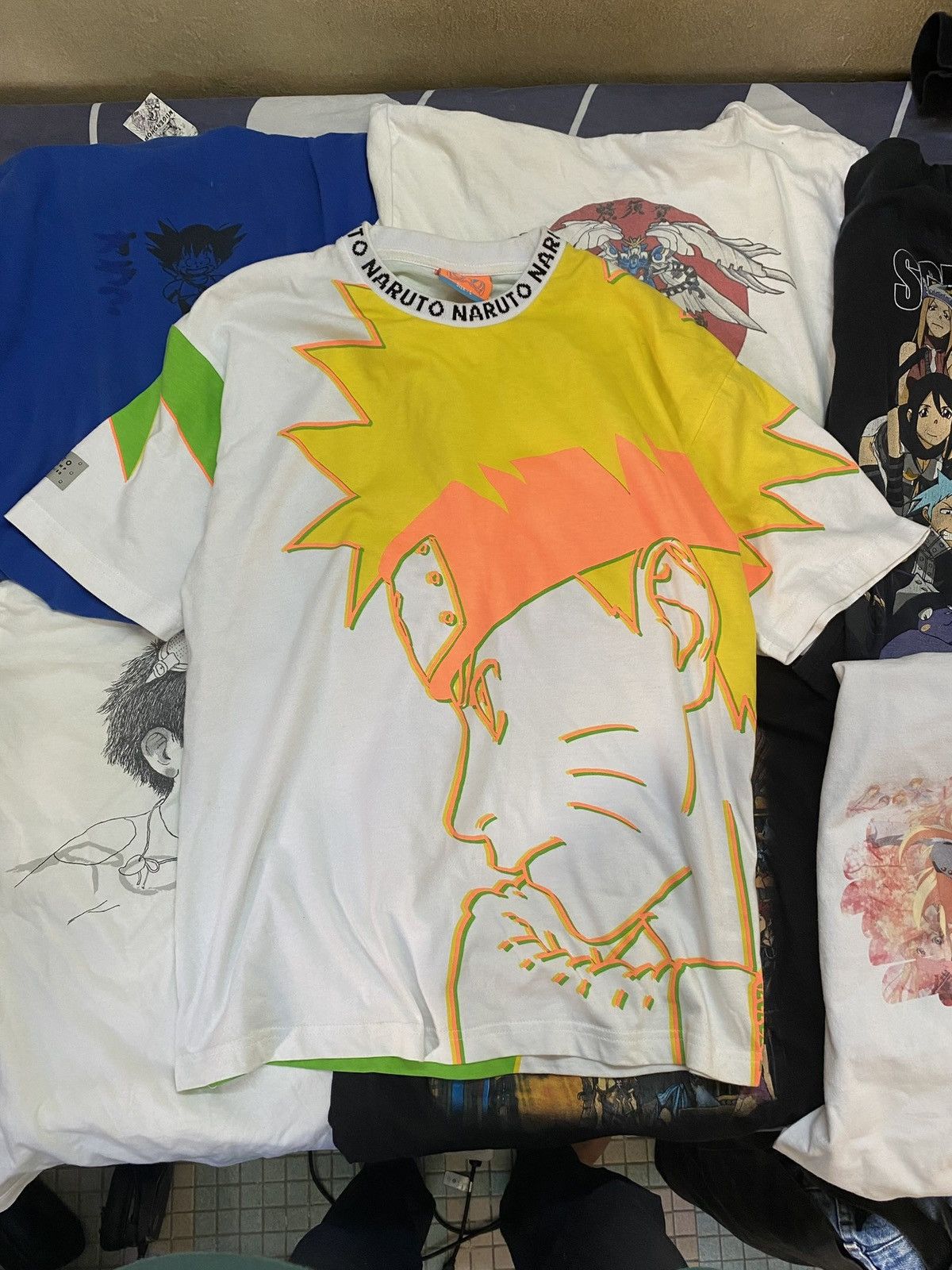 Anime Naruto Sasuke All Overprint Shonen Jump Anime Manga Shirt Size US L / EU 52-54 / 3 - 1 Thumbnail
