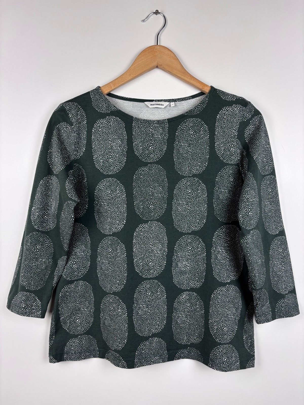 Marimekko Marimekko Ilma Tassu 3/4 Sleeve Pippurikera Pattern Top Size M / US 6-8 / IT 42-44 - 1 Thumbnail