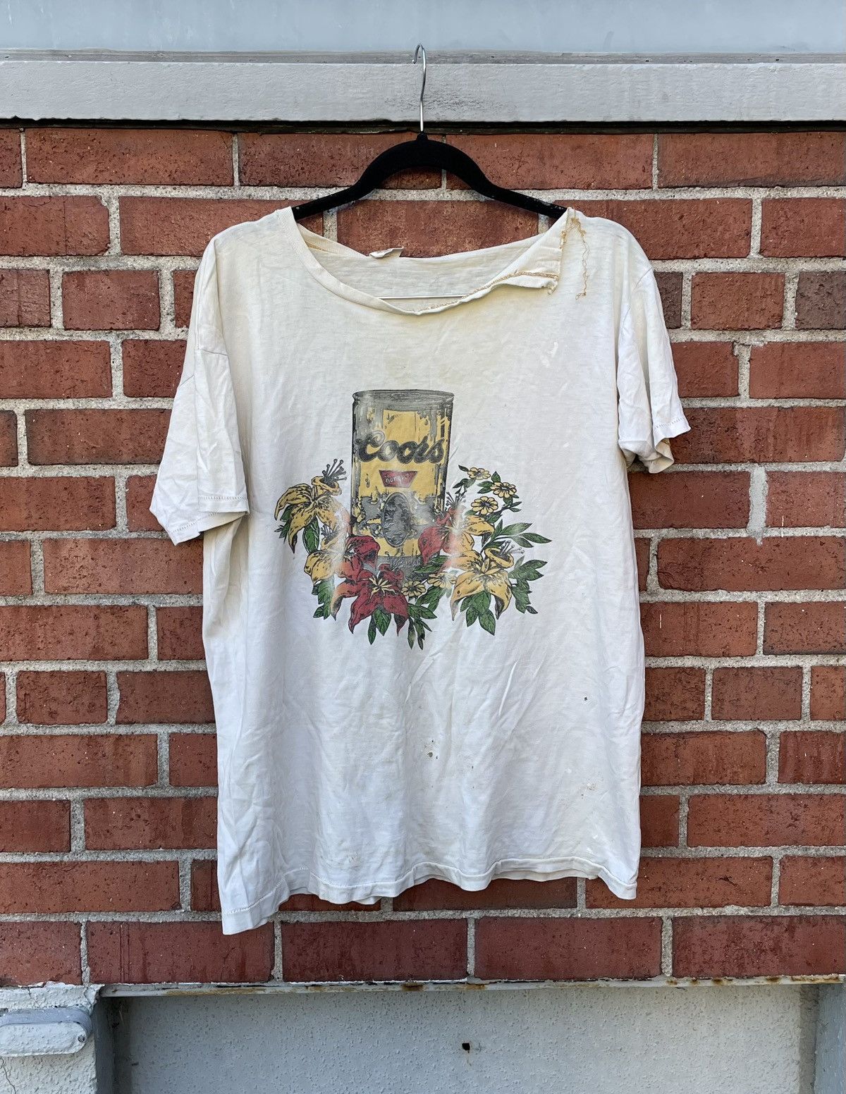 Vintage Vintage 60s Sand Bags Banquet Coors Beer Double Sided shirt Size US XL / EU 56 / 4 - 1 Thumbnail